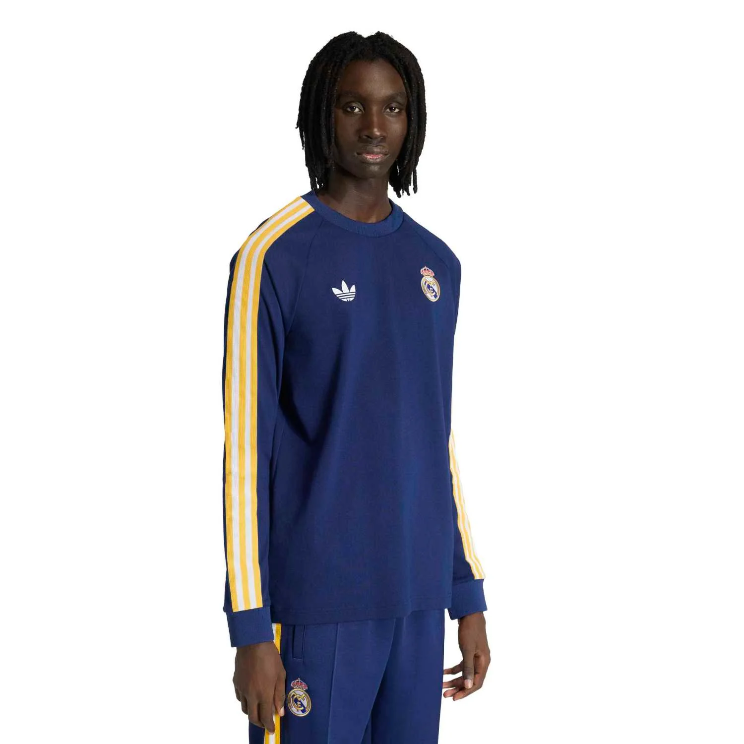 Camiseta Manga Larga Hombre adidas Originals 25/26 Azul Marino - Image 2