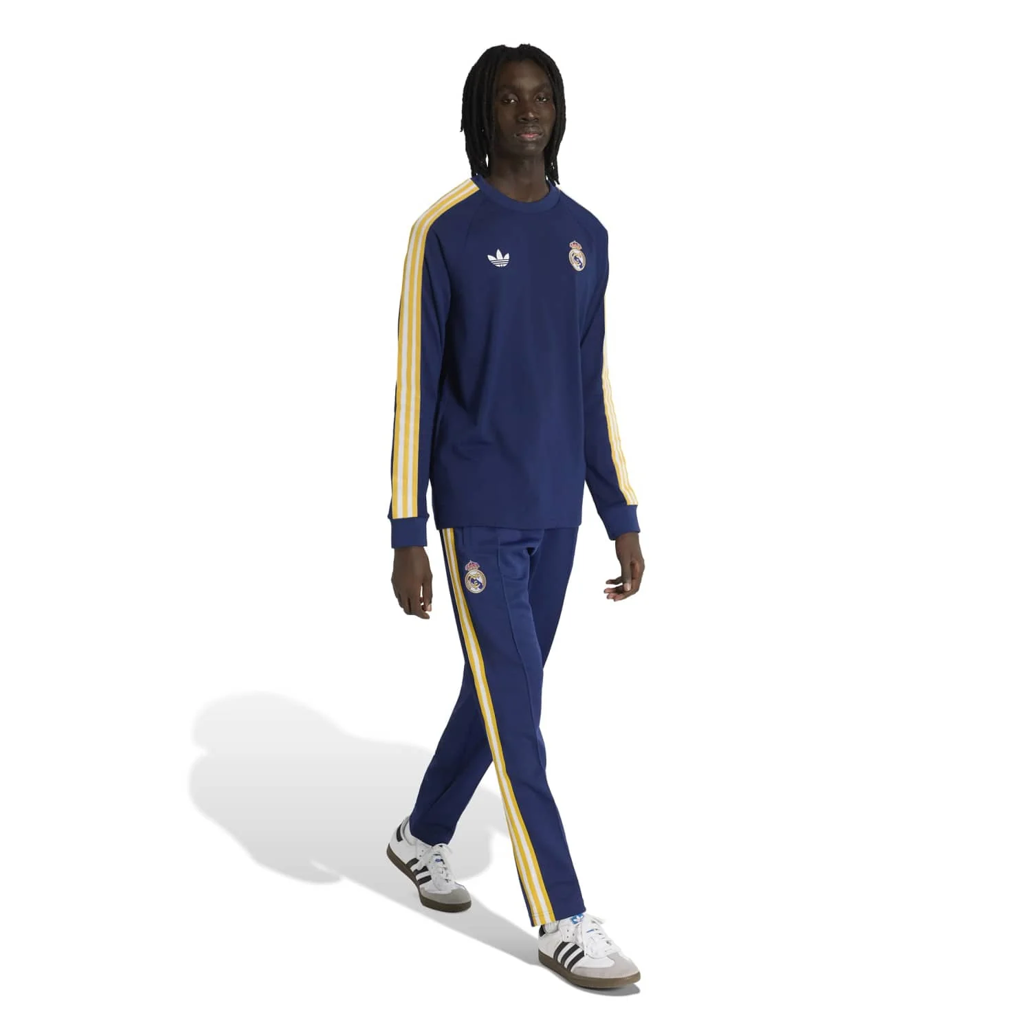 Camiseta Manga Larga Hombre adidas Originals 25/26 Azul Marino - Image 6