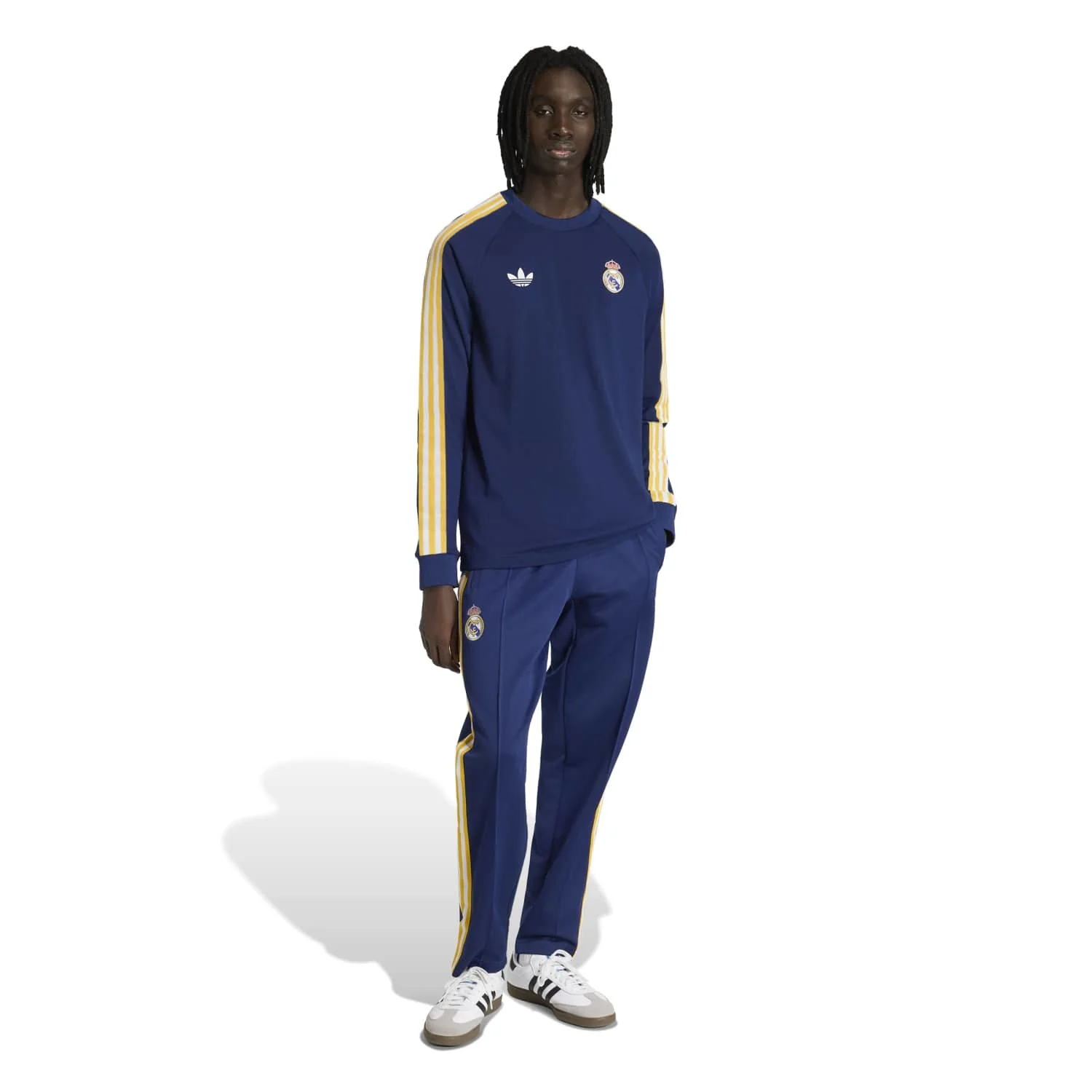 Camiseta Manga Larga Hombre adidas Originals 25/26 Azul Marino - Image 7