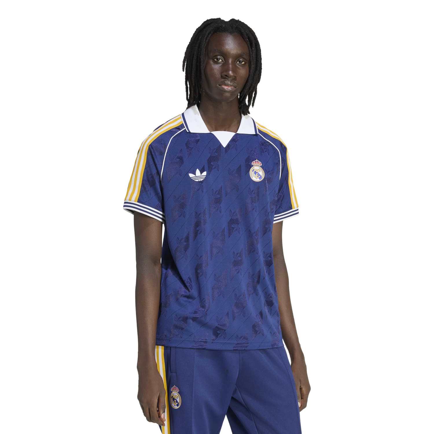 Camiseta Cuello Hombre adidas Originals 25/26 Azul Marino - Image 3