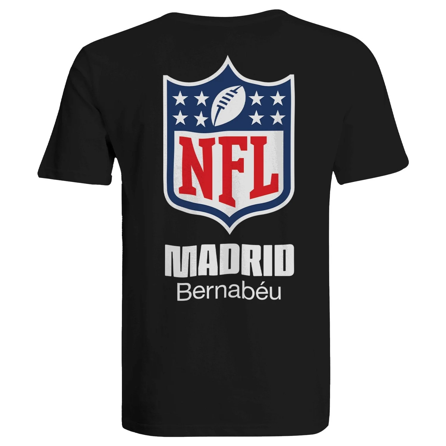 Camiseta Hombre Bernabéu x NFL Escudo Negra