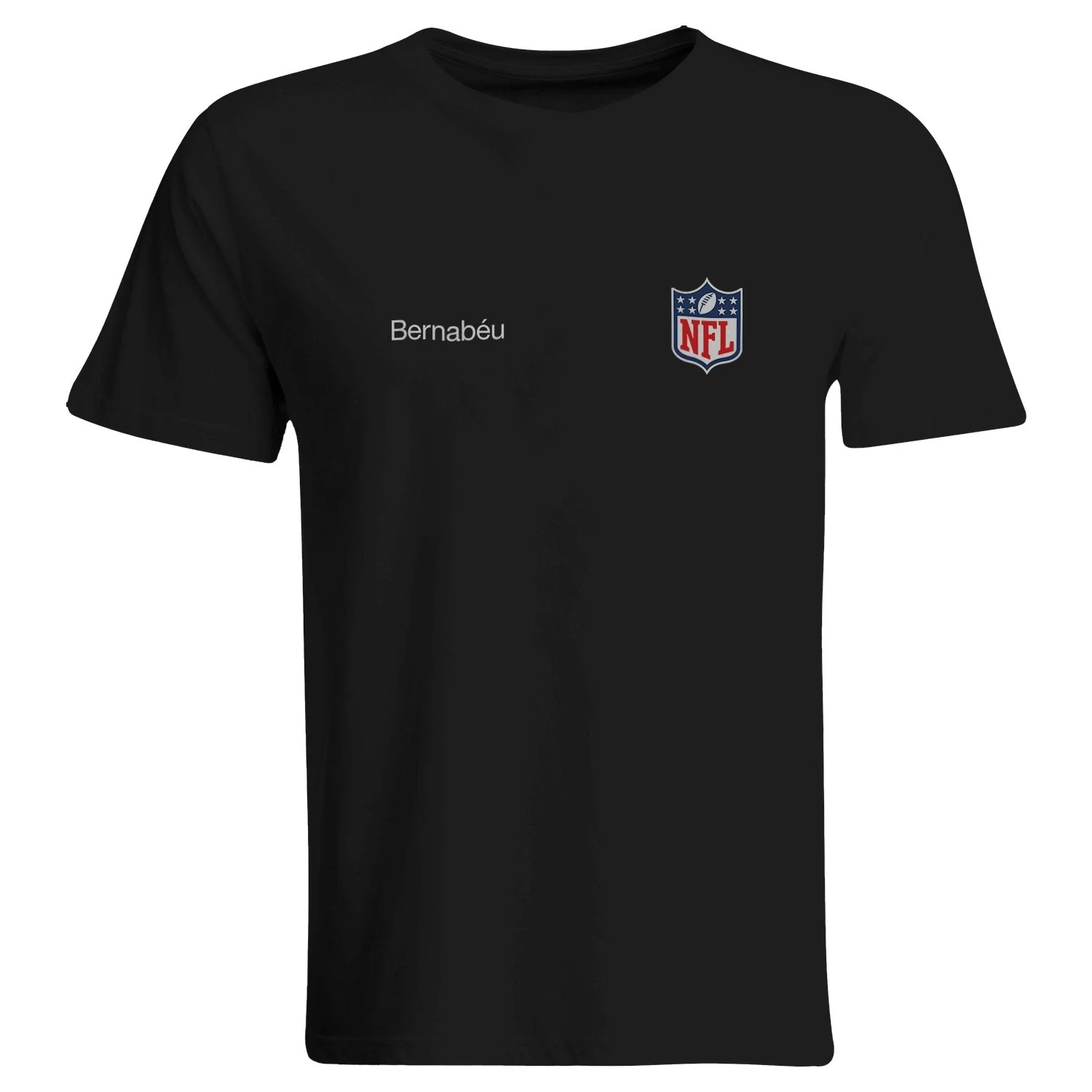 Camiseta Hombre Bernabéu x NFL Escudo Negra - Image 2