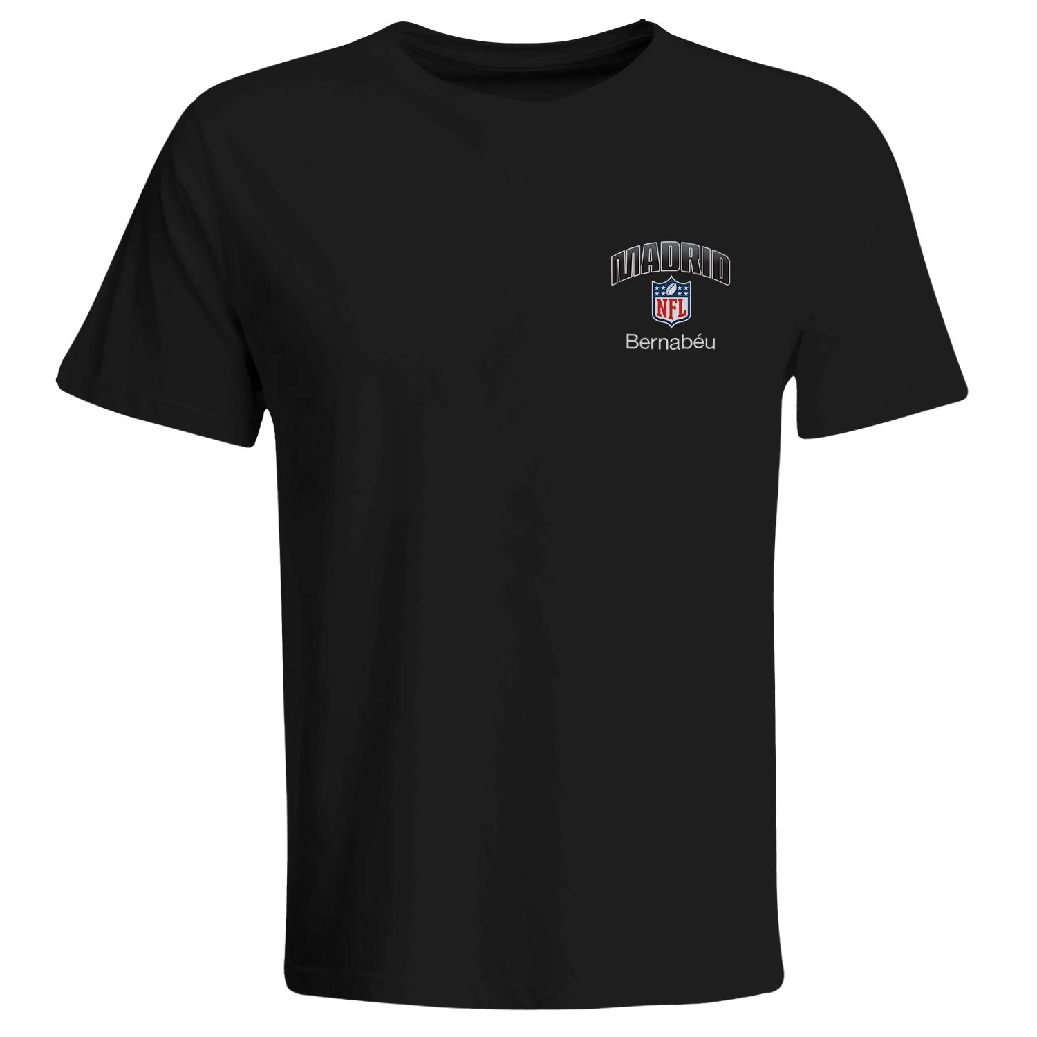 Camiseta Hombre Bernabéu x NFL Campo De Fútbol Negra - Image 2