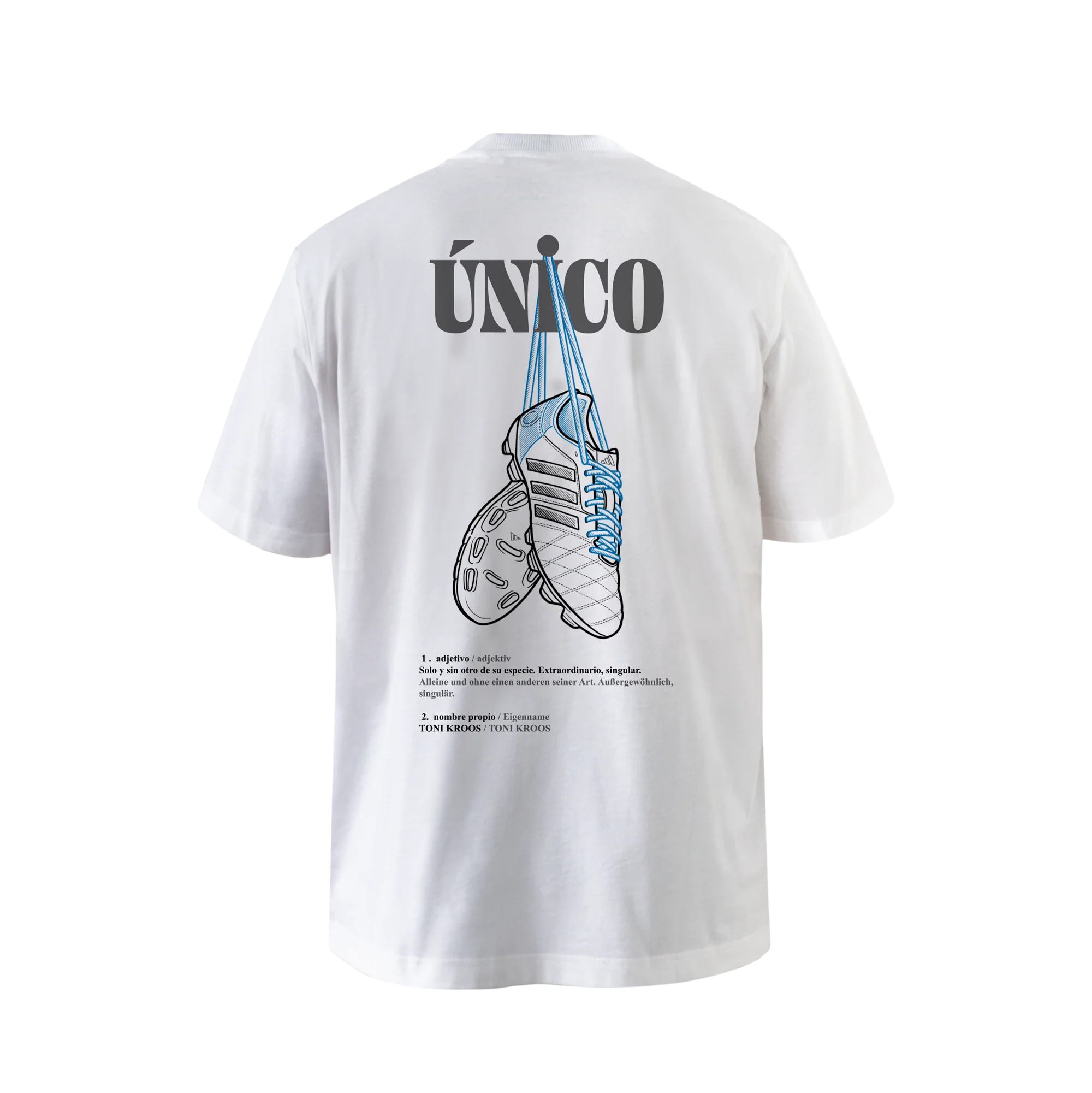Camiseta Hombre adidas Magic Momentos Kroos Unico Blanca