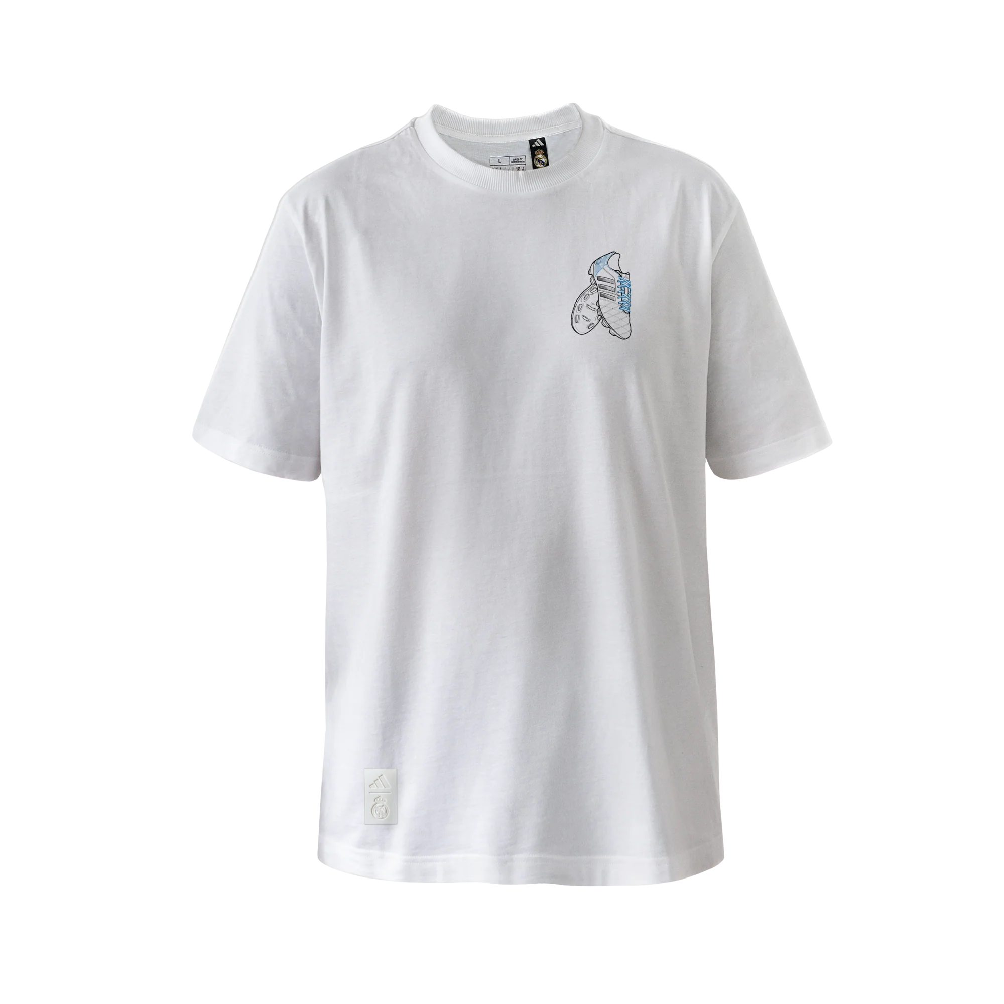Camiseta Hombre adidas Magic Momentos Kroos Unico Blanca - Image 2