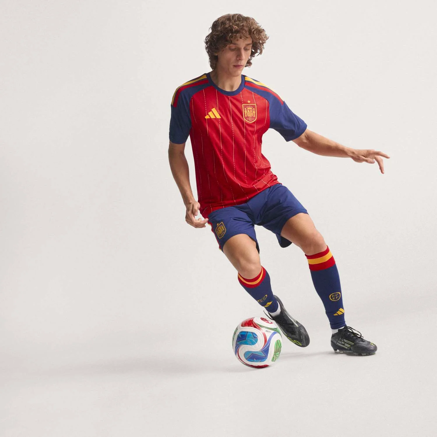 Camiseta Authentic España Hombre Primera Equipación Mundial 2026 Roja - Image 12