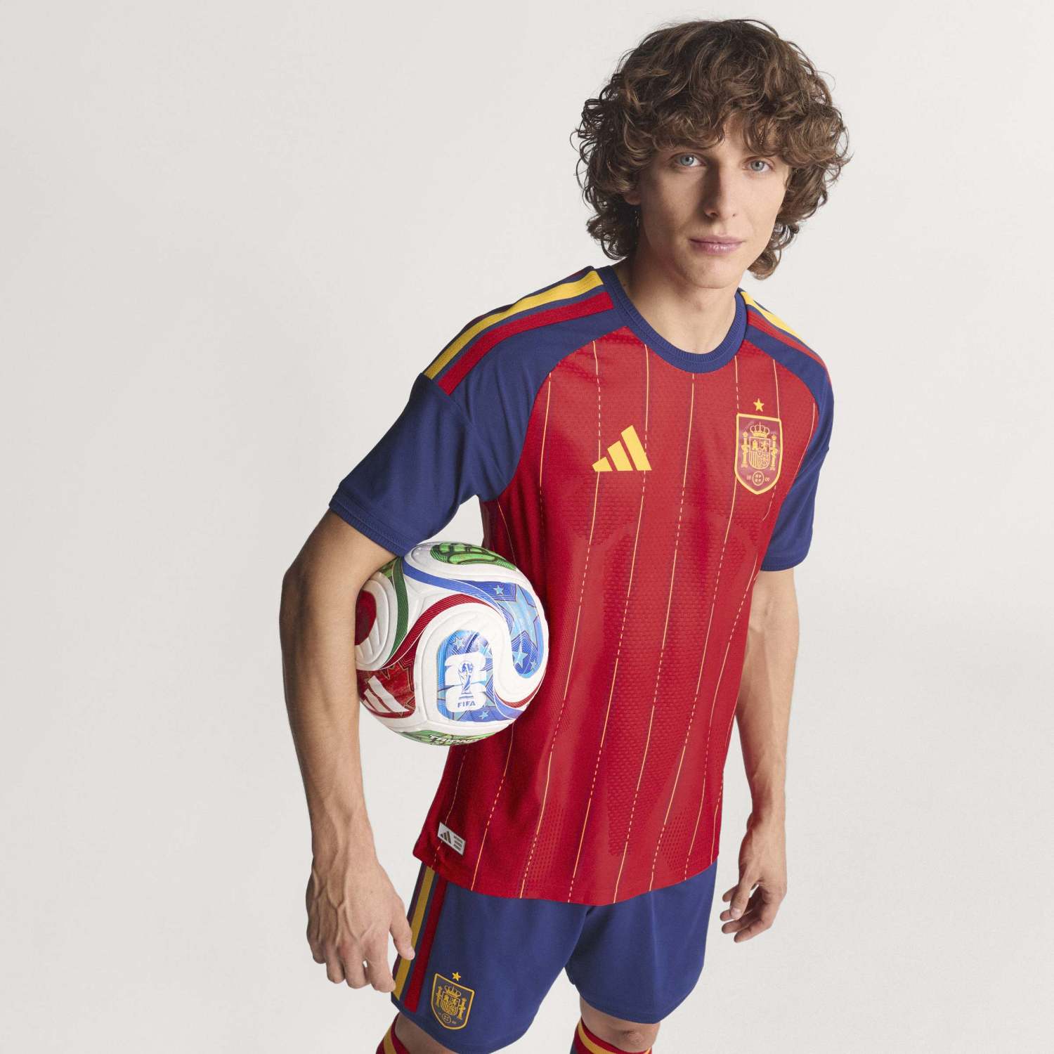 Camiseta Authentic España Hombre Primera Equipación Mundial 2026 Roja - Image 18