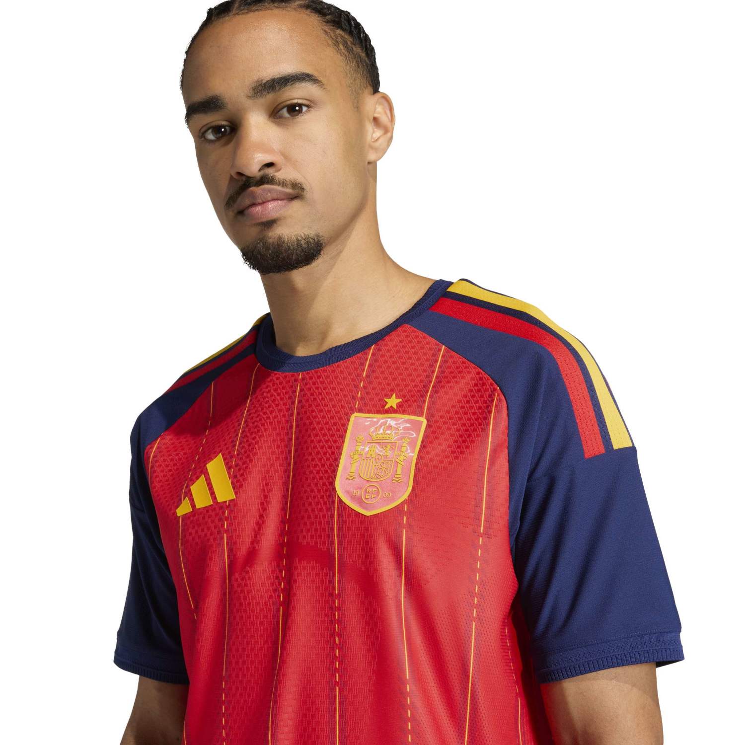 Camiseta Authentic España Hombre Primera Equipación Mundial 2026 Roja - Image 8