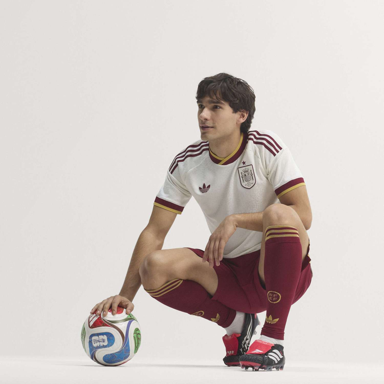 Camiseta Authentic España Hombre Segunda Equipación Mundial 2026 Blanca - Image 12