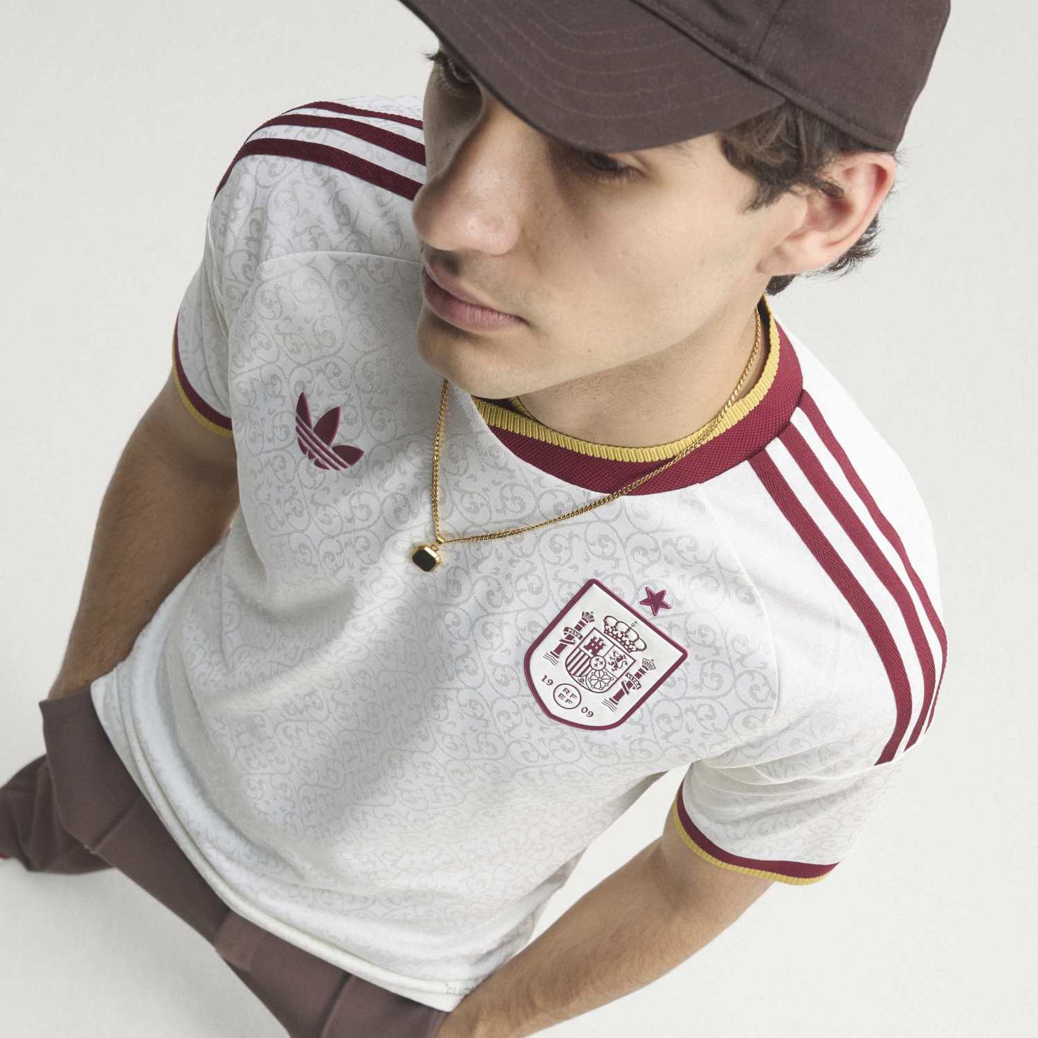 Camiseta Authentic España Hombre Segunda Equipación Mundial 2026 Blanca - Image 14