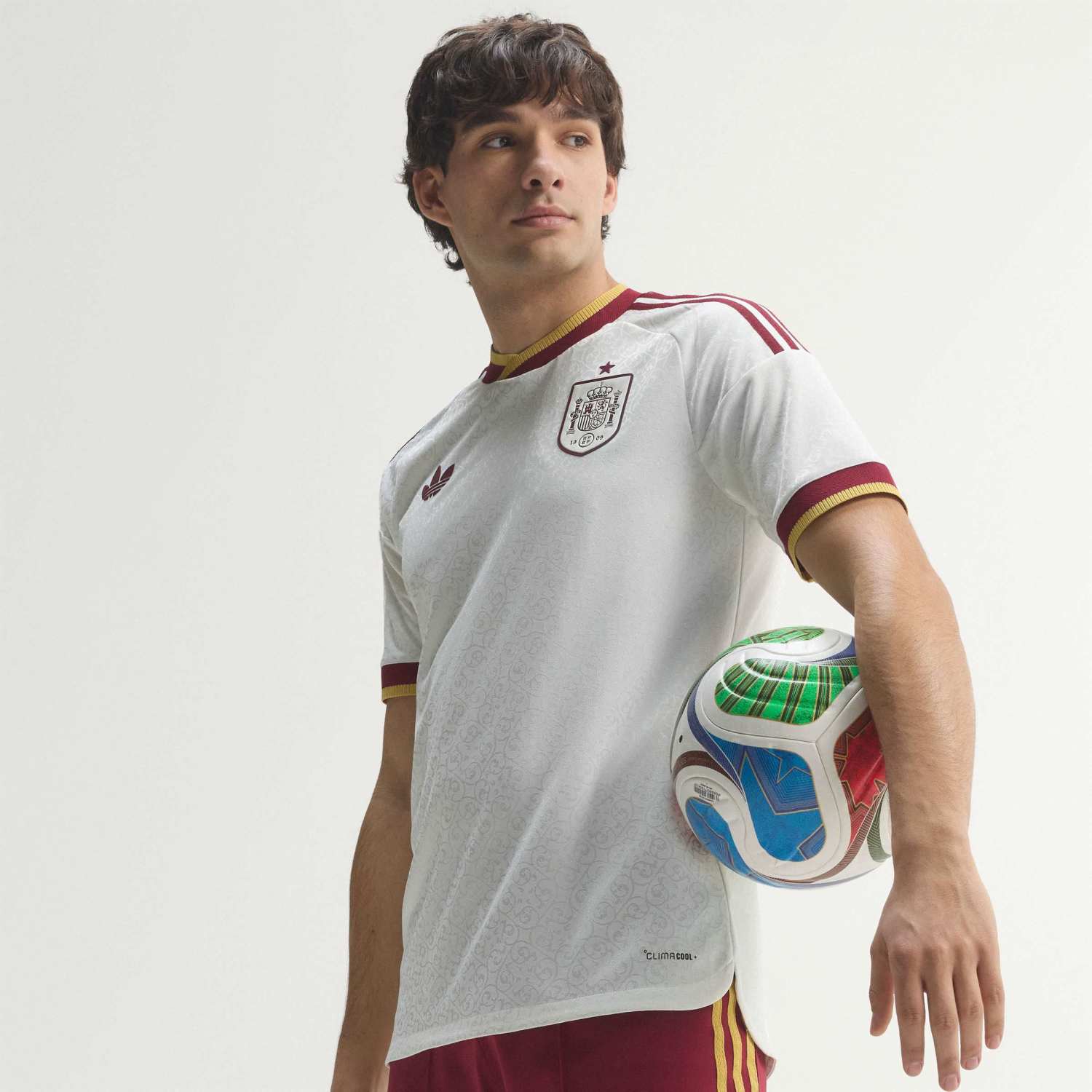 Camiseta Authentic España Hombre Segunda Equipación Mundial 2026 Blanca - Image 15
