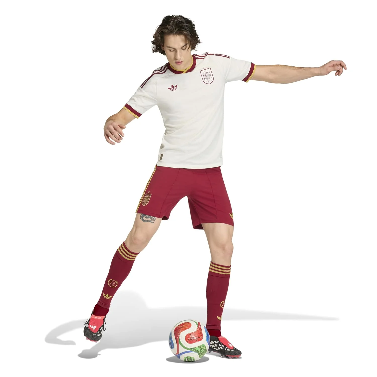 Camiseta Authentic España Hombre Segunda Equipación Mundial 2026 Blanca - Image 6