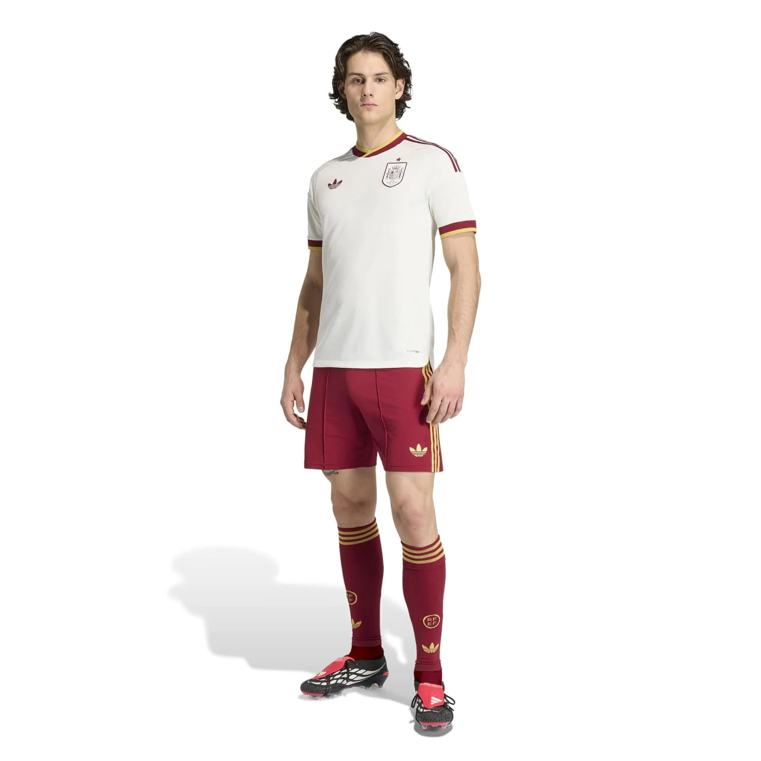 Camiseta Authentic España Hombre Segunda Equipación Mundial 2026 Blanca - Image 7