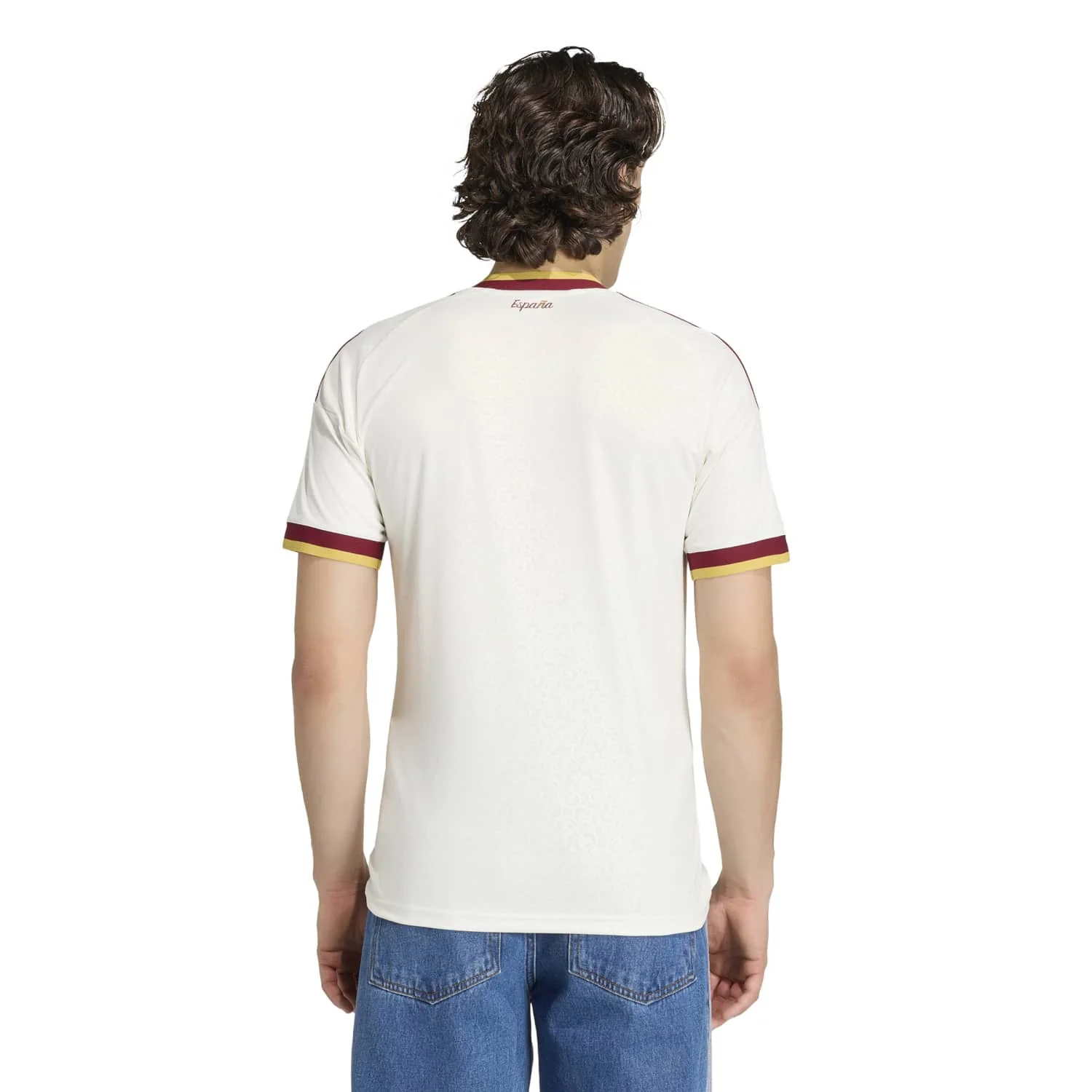 Camiseta España Hombre Segunda Equipación Mundial 2026 Blanca - Image 4