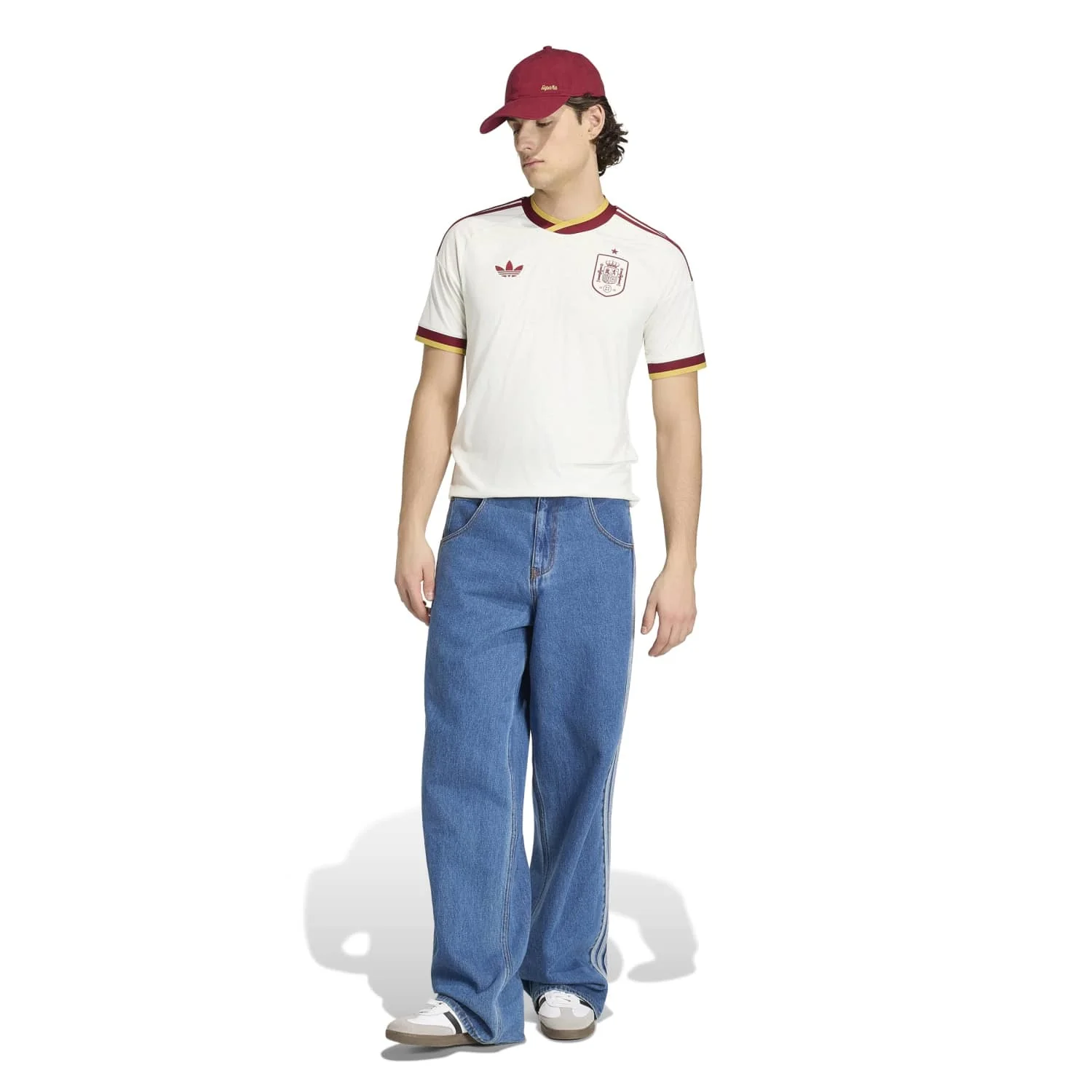 Camiseta España Hombre Segunda Equipación Mundial 2026 Blanca - Image 5