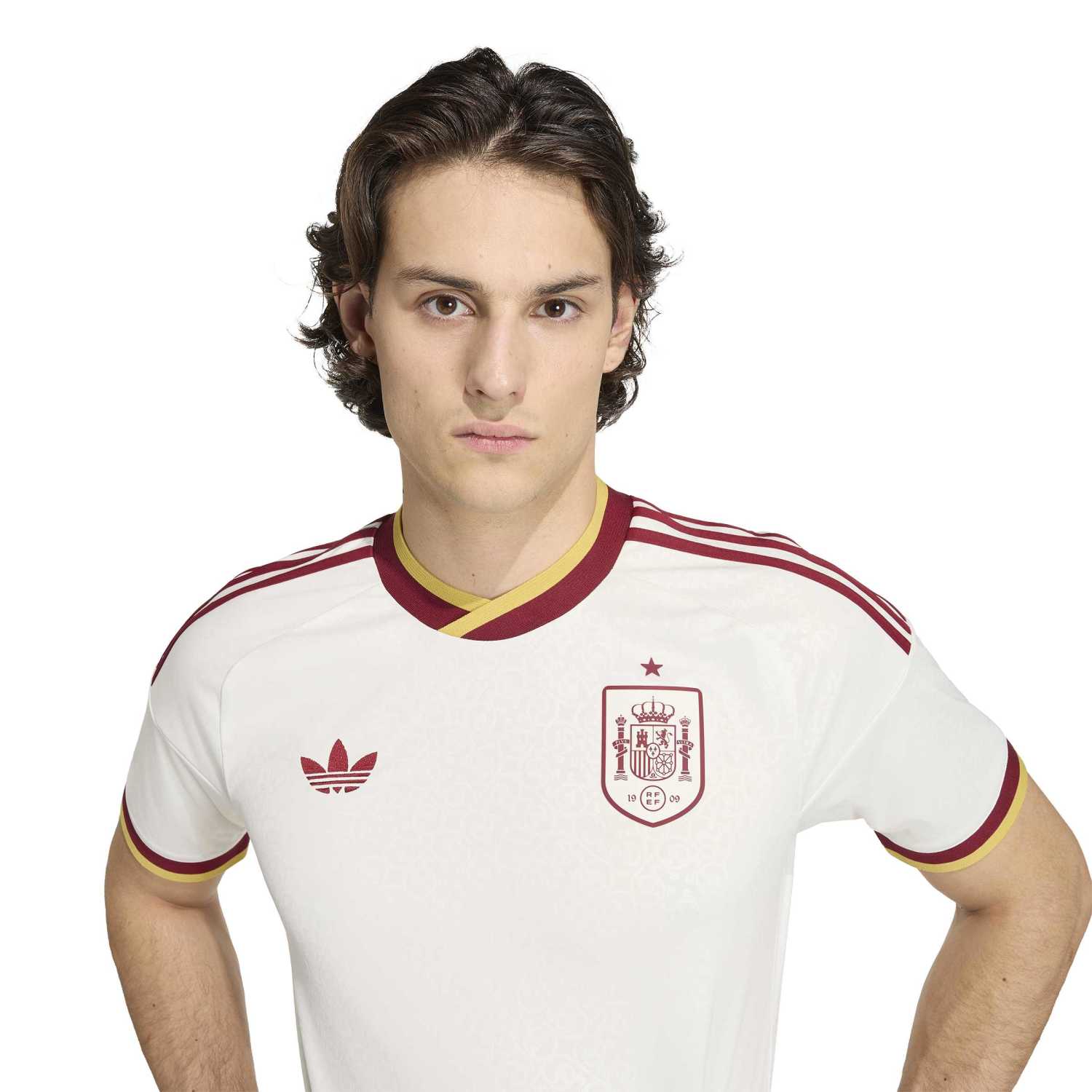 Camiseta España Hombre Segunda Equipación Mundial 2026 Blanca - Image 6
