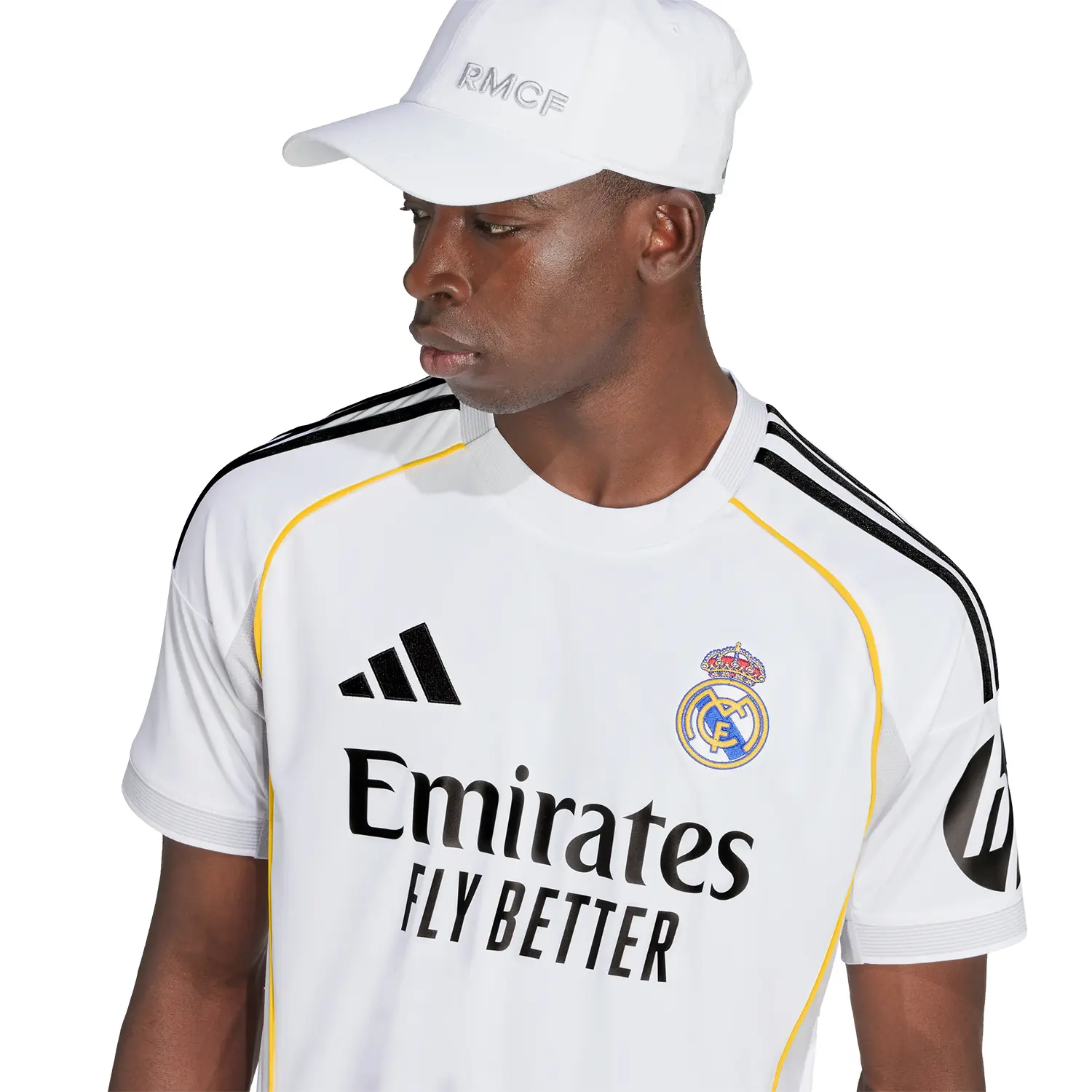 Camiseta Dragón Hombre Primera Equipación Blanca 25/26 - Image 3
