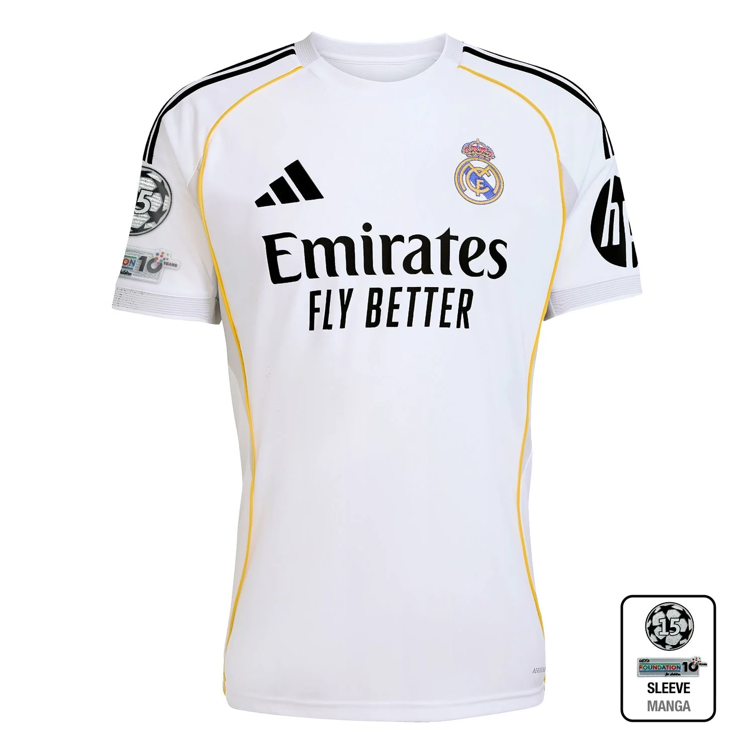 Camiseta Dragón Hombre Primera Equipación Blanca 25/26 - Image 8