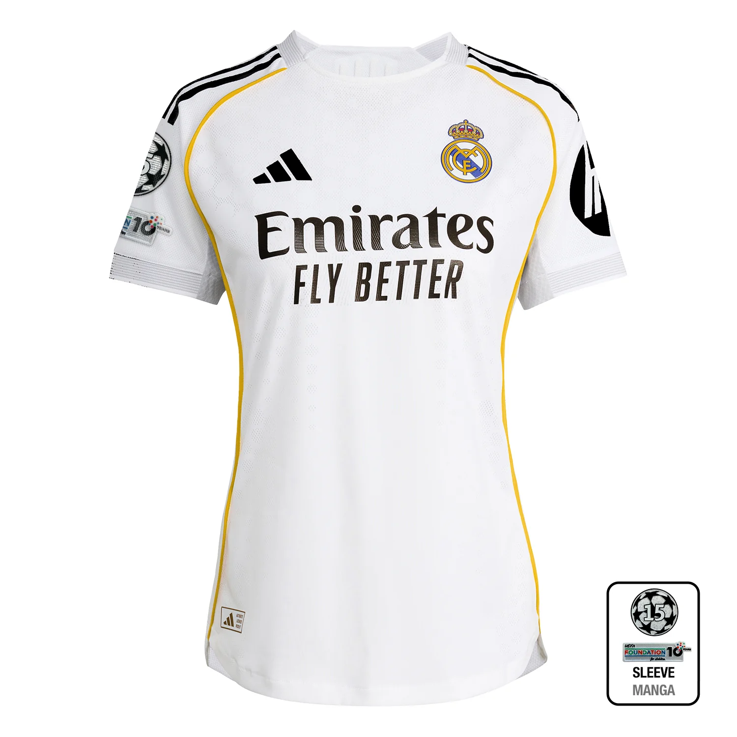Camiseta Authentic Mujer Primera Equipación Blanca 25/26 - Image 35