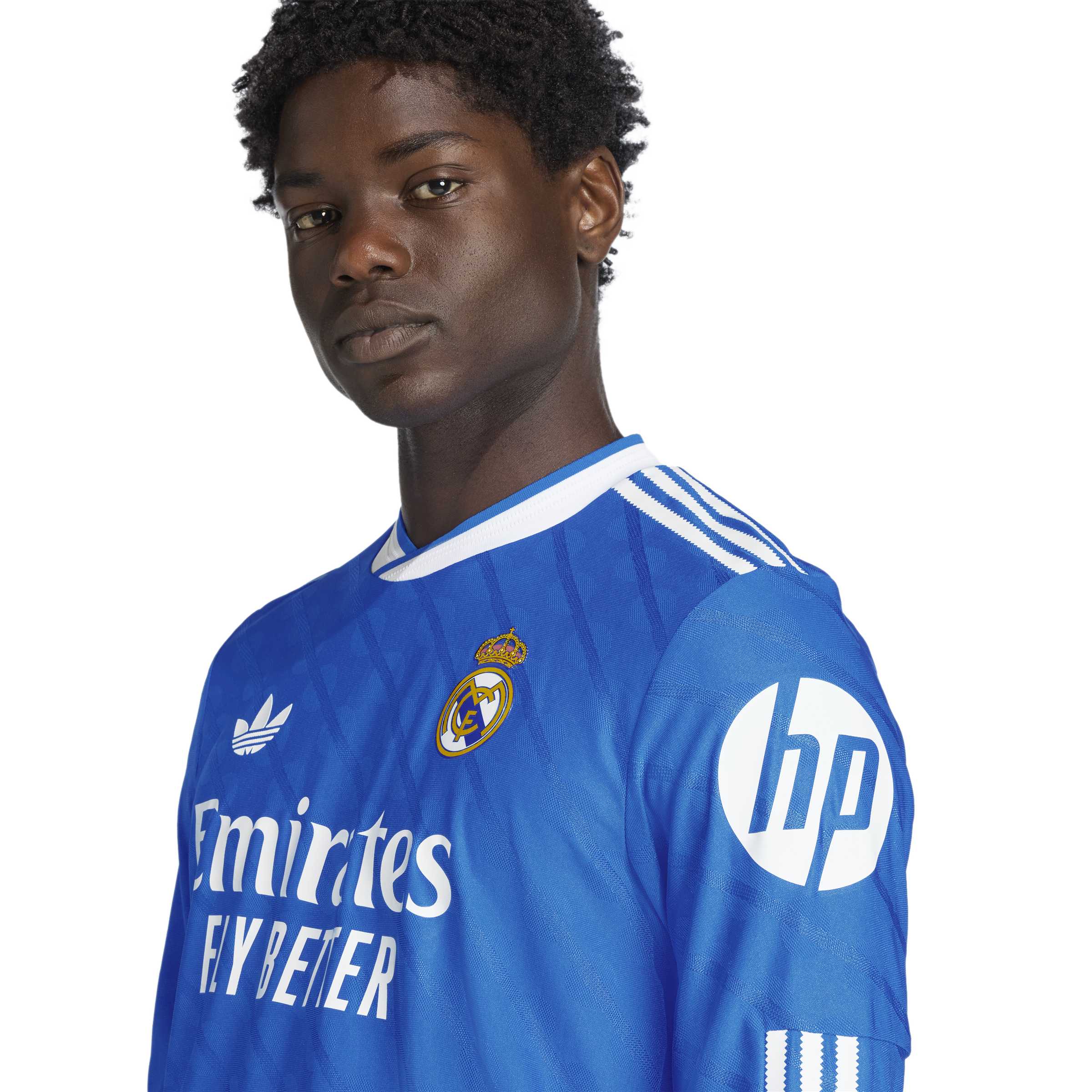 Camiseta Manga Larga Authentic Hombre Tercera Equipación Azul 25/26 - Image 8