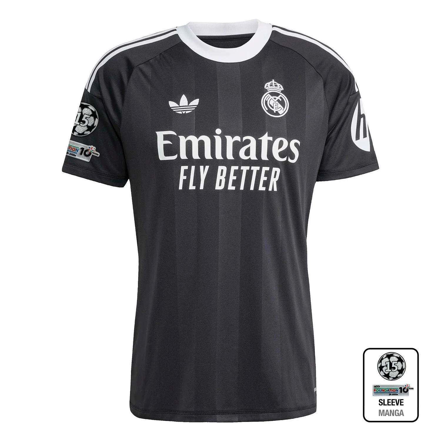 Camiseta Hombre Portero Tercera Equipación Negra 25/26 - Image 6