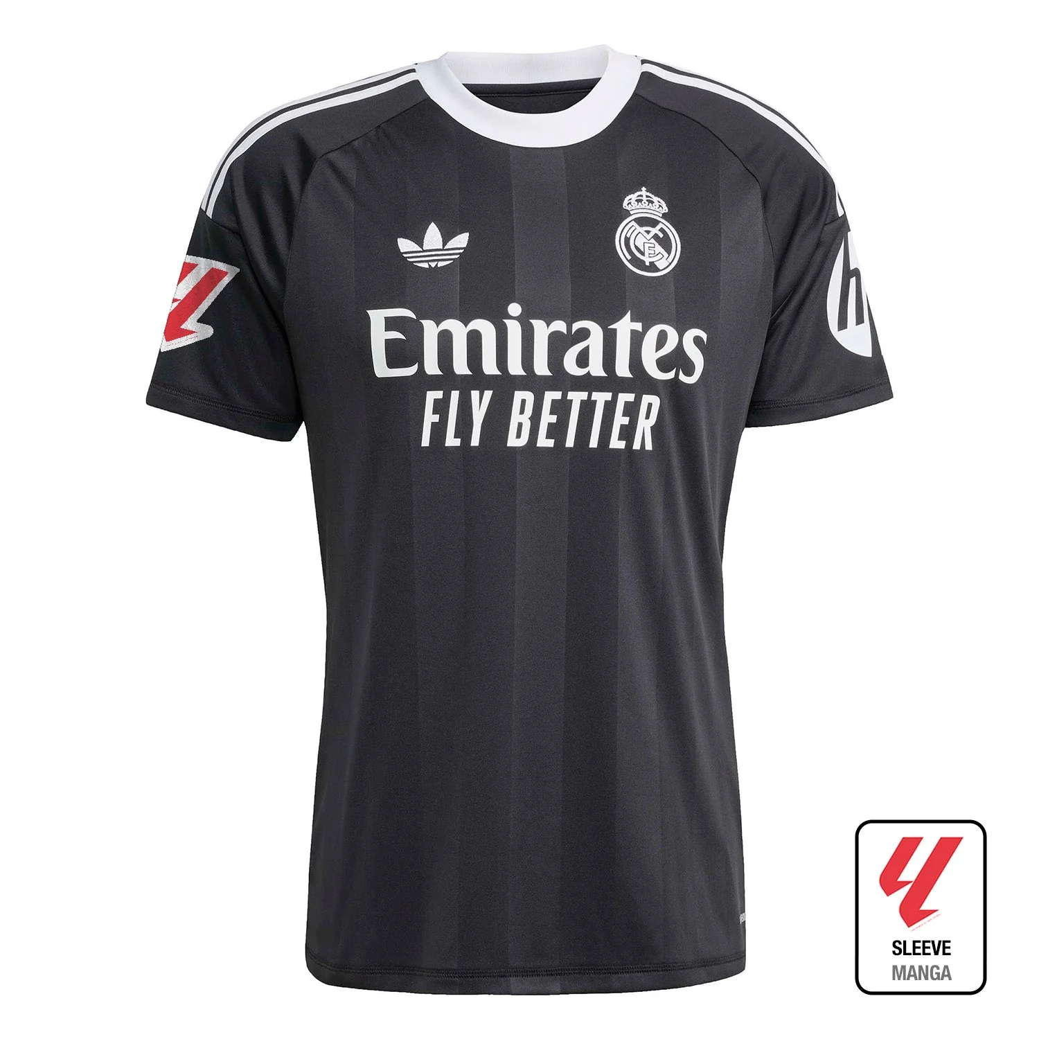 Camiseta Hombre Portero Tercera Equipación Negra 25/26 - Image 7