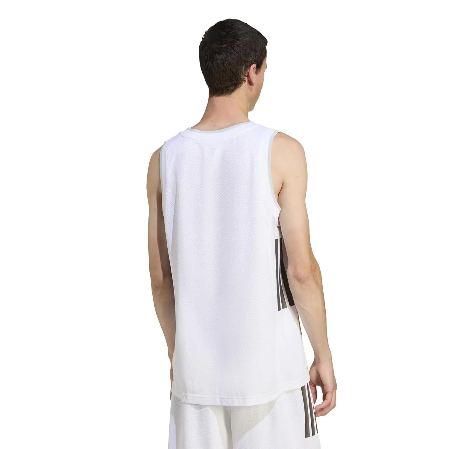 Camiseta Baloncesto Primera Equipación Hombre 25/26 Blanca - Image 3