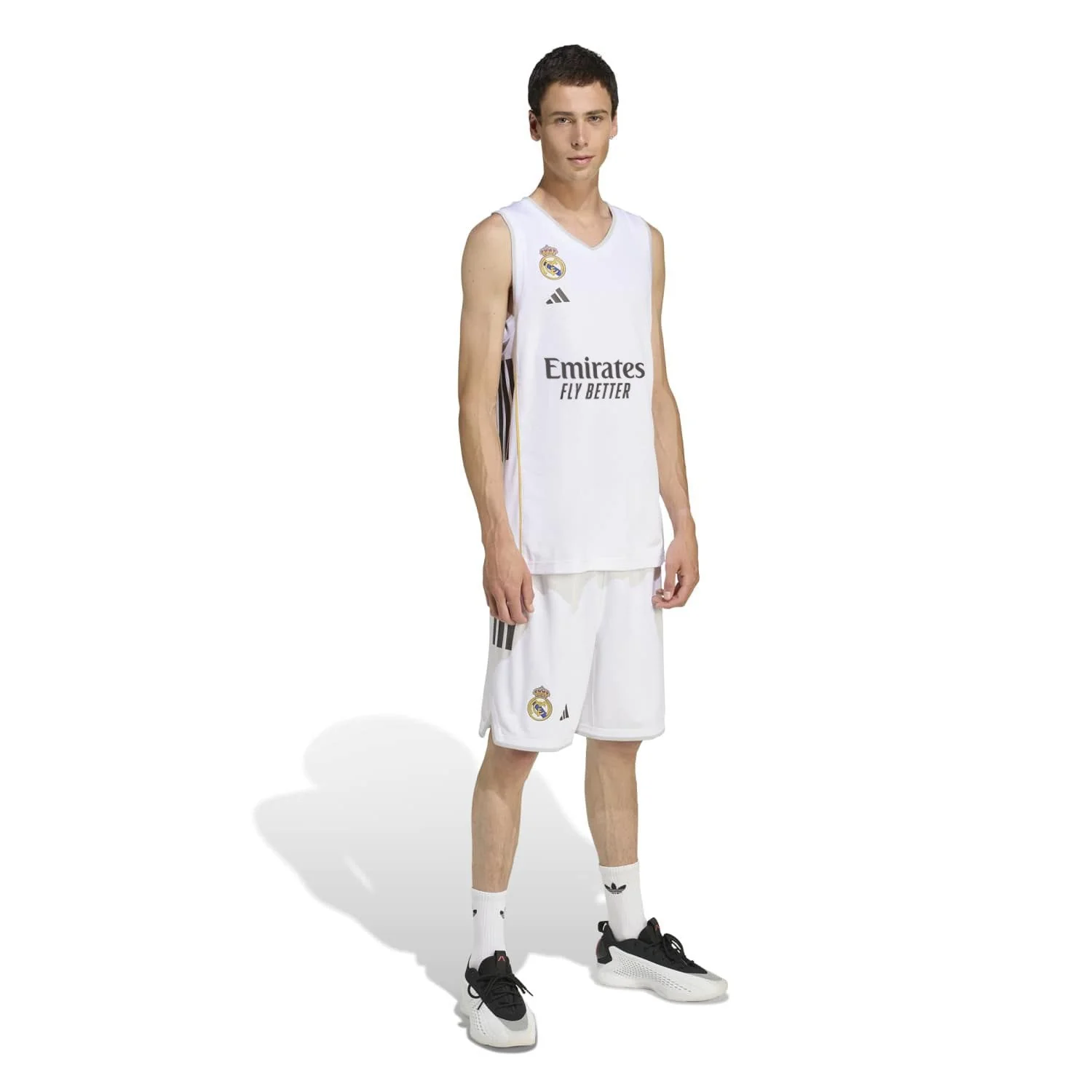 Camiseta Baloncesto Primera Equipación Hombre 25/26 Blanca - Image 4