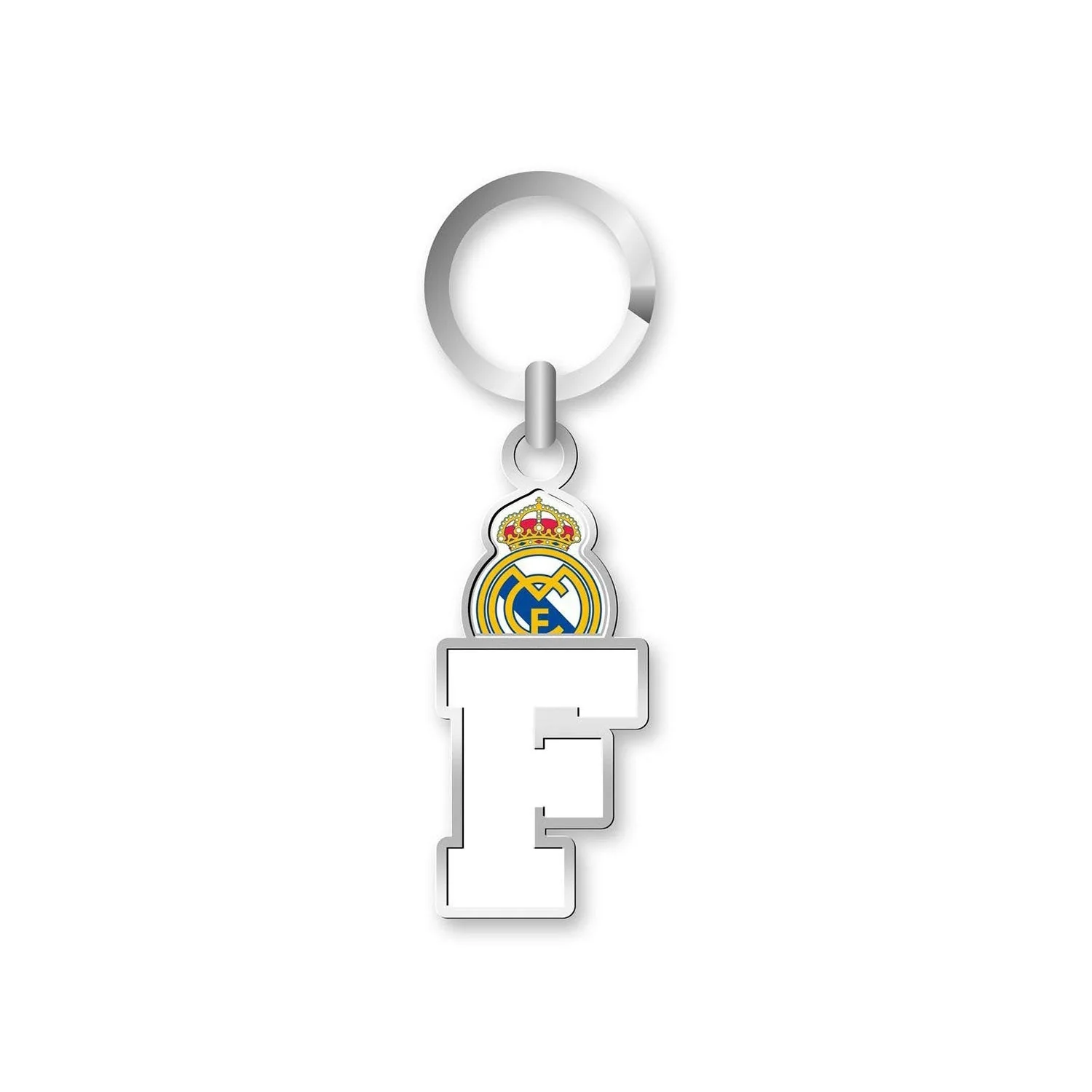 Llavero Real Madrid con Letra - F