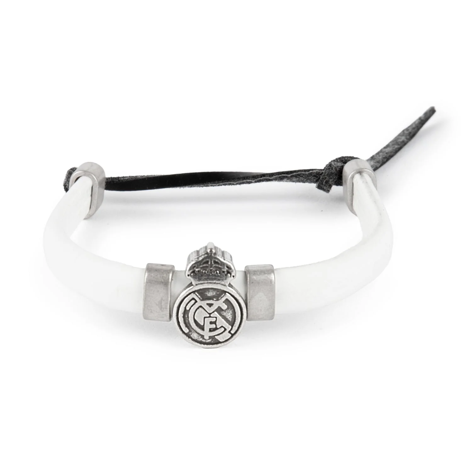 Pulsera Ajustable Real Madrid Blanca