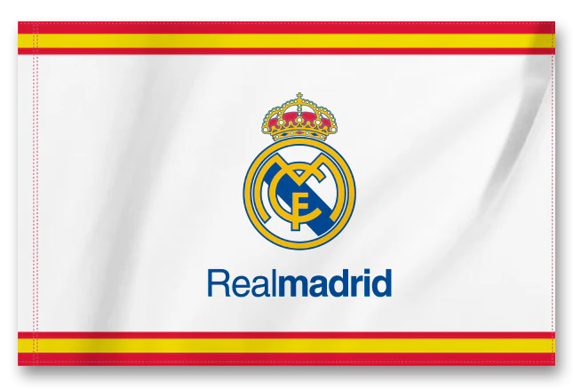 Bandera Grande Española Real Madrid