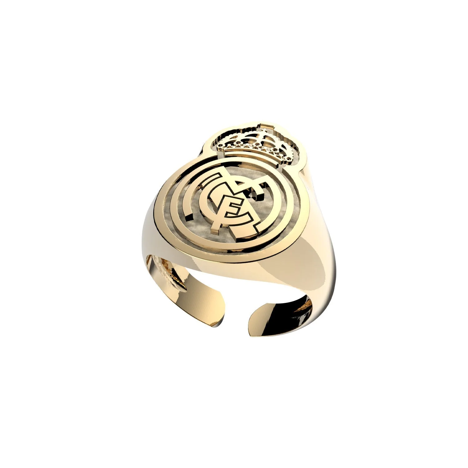 Sortija Escudo Oro Real Madrid