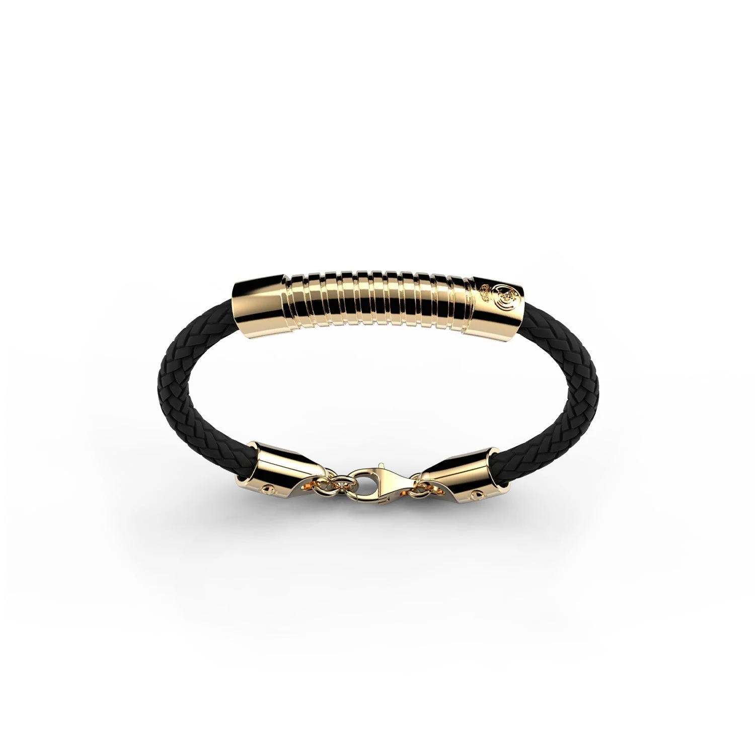 Pulsera Cuero Oro 20cm Real Madrid