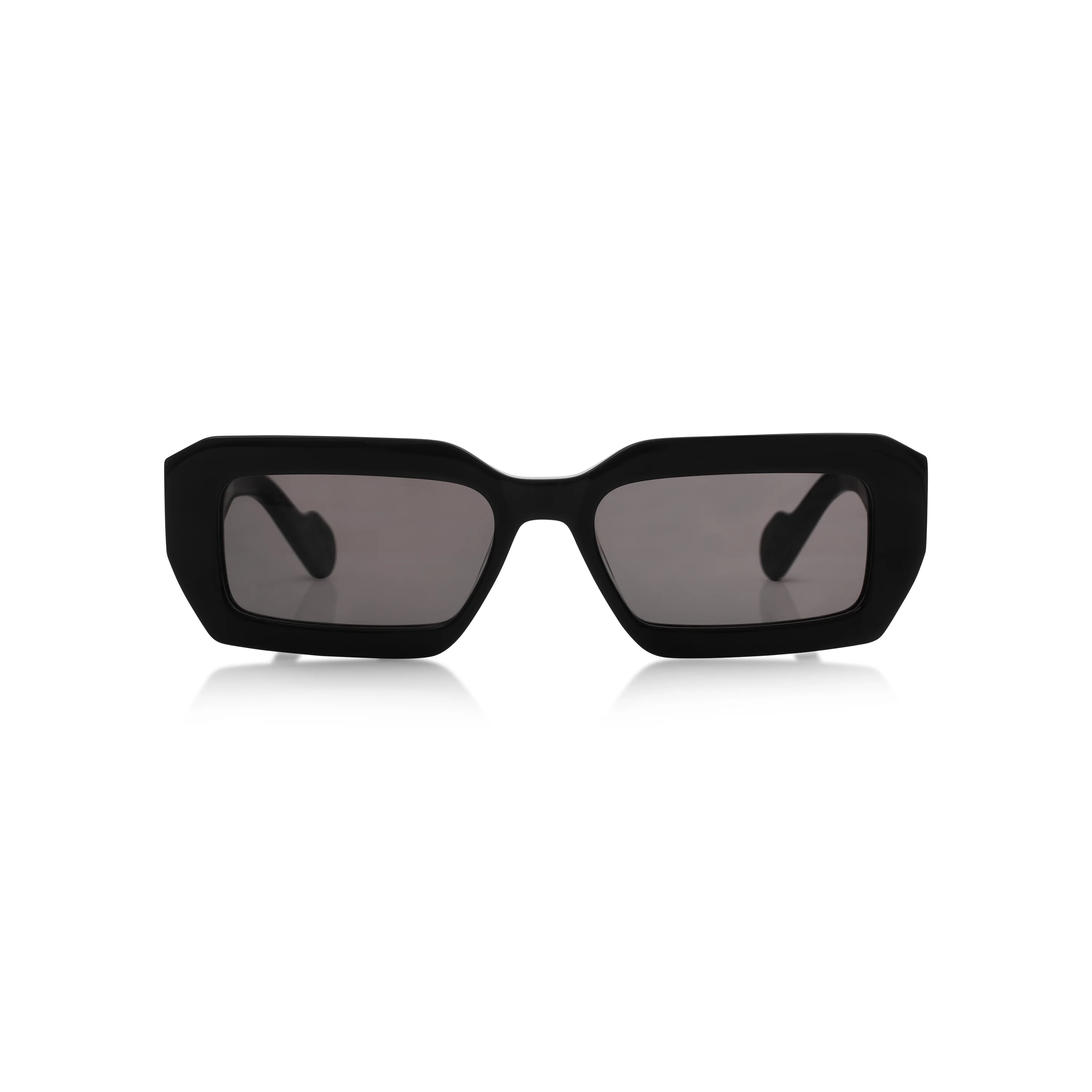 Gafas de Sol Cuadradas Real Madrid Acetato Negras