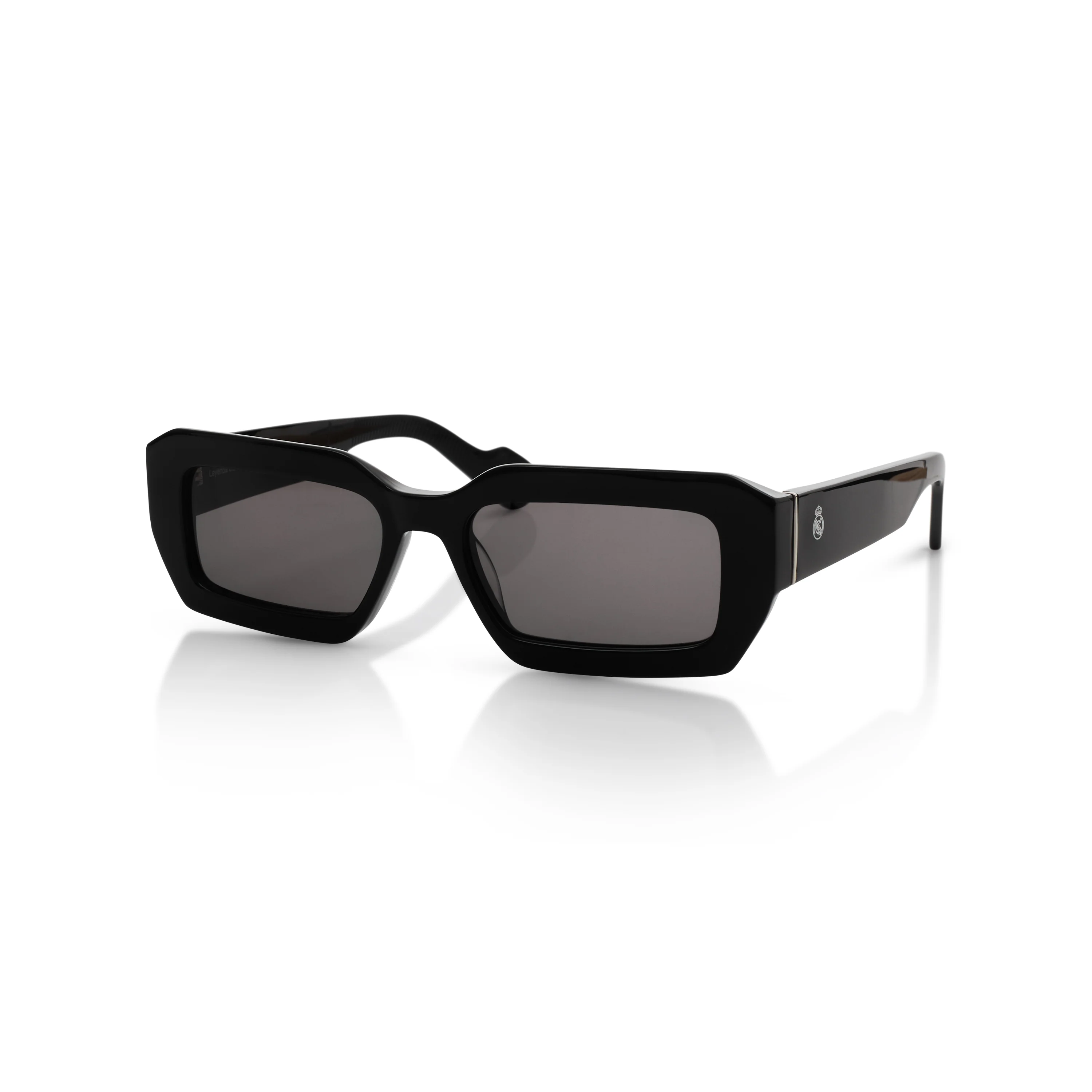 Gafas de Sol Cuadradas Real Madrid Acetato Negras - Image 3