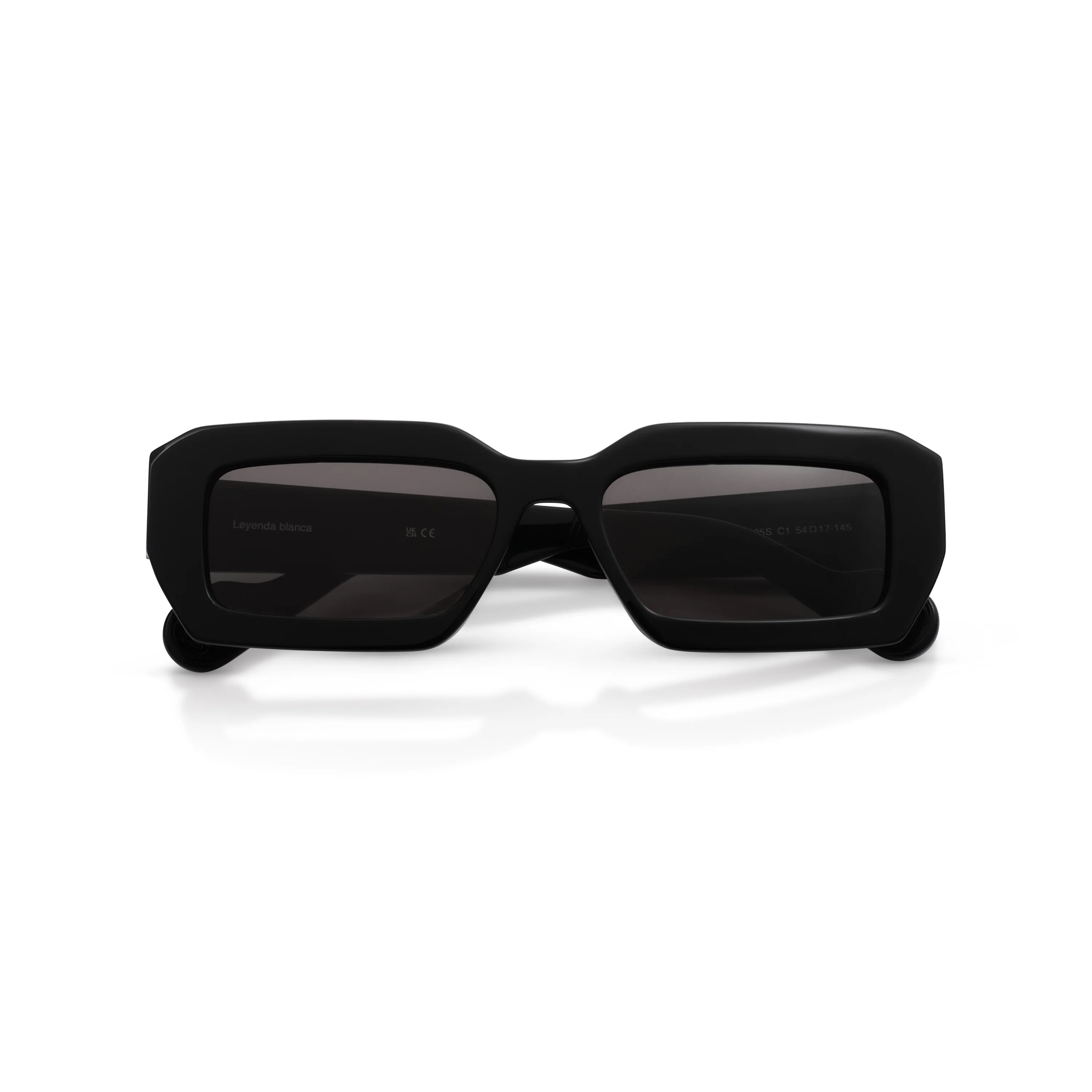 Gafas de Sol Cuadradas Real Madrid Acetato Negras - Image 5