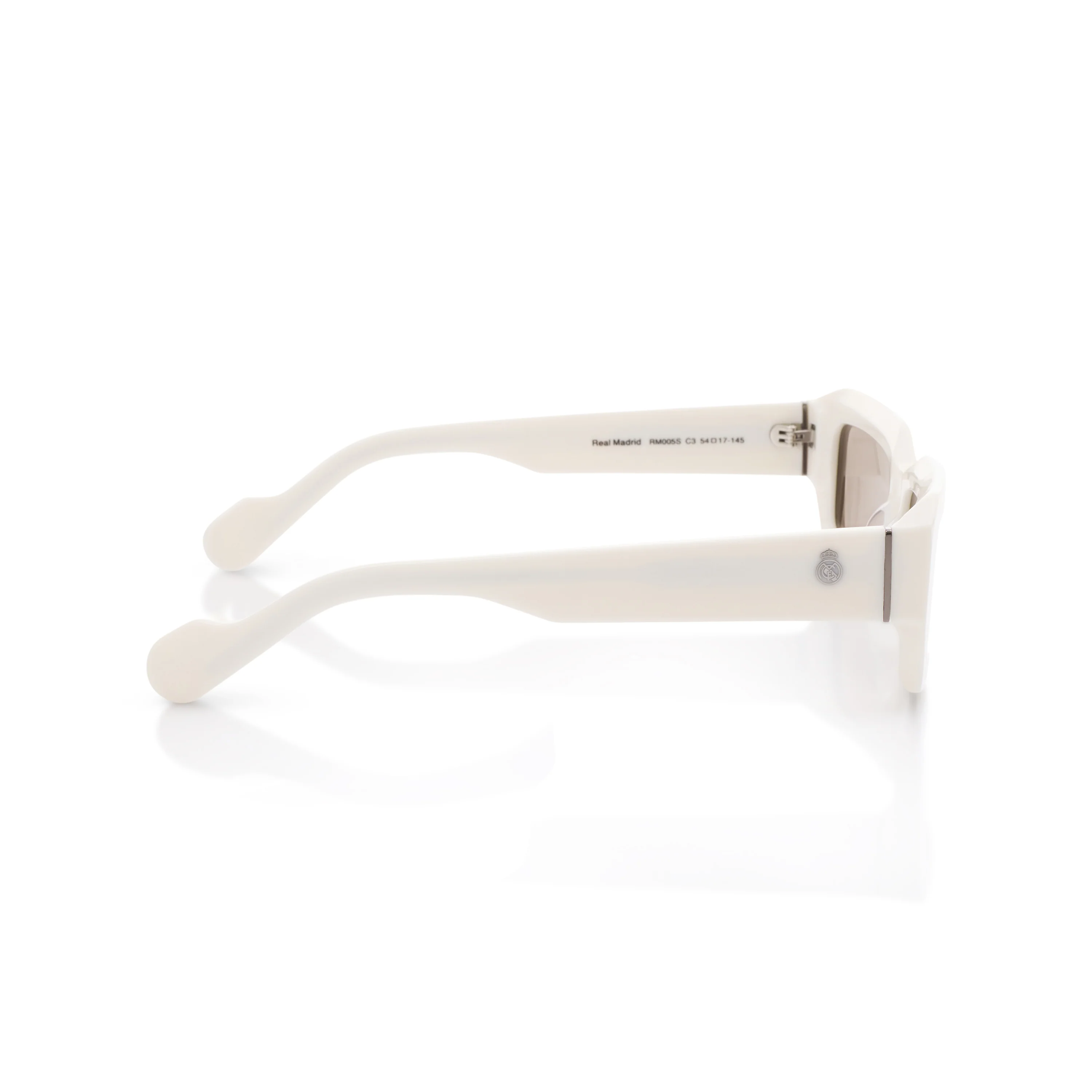 Gafas de Sol Cuadradas Real Madrid Acetato Blancas - Image 6