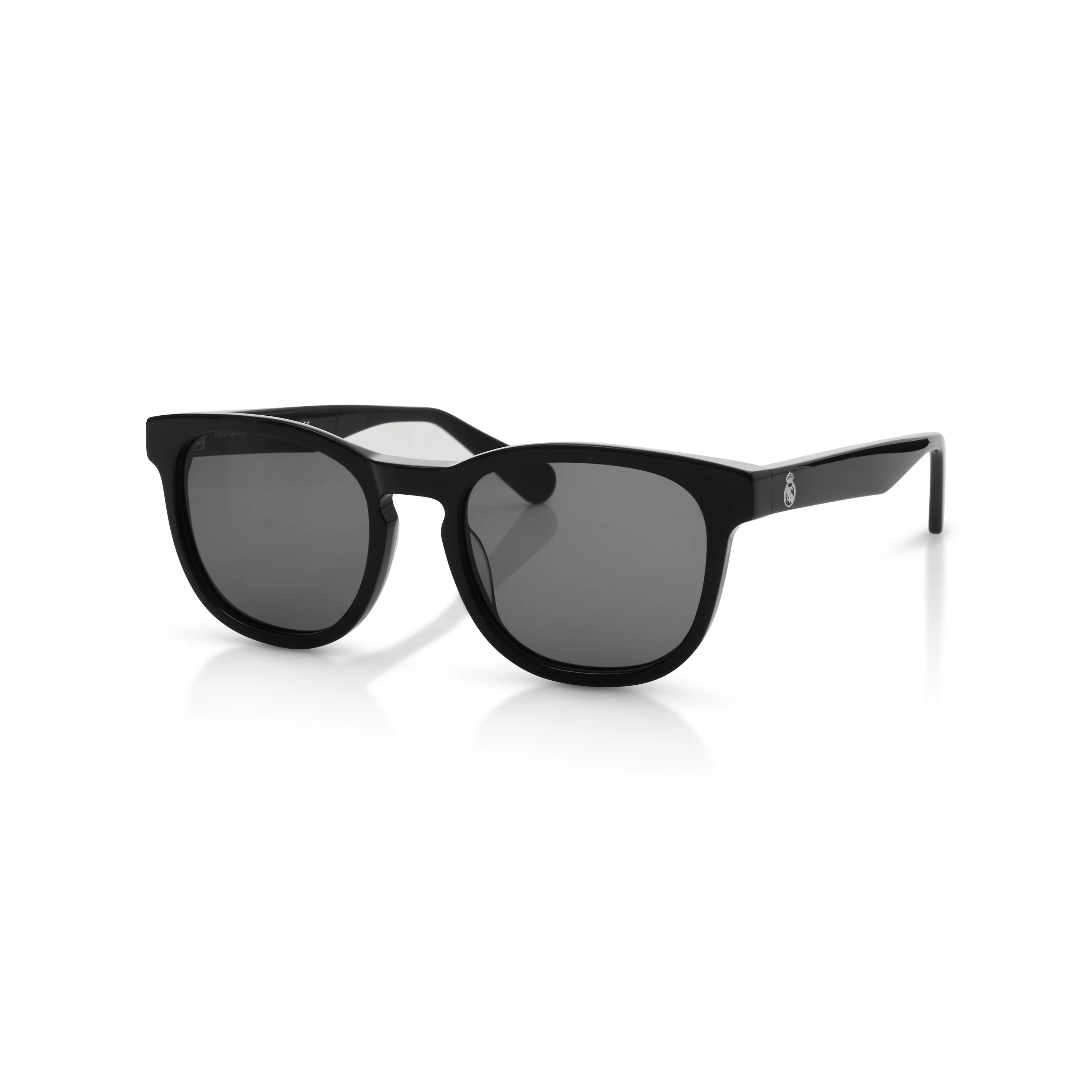 Gafas de Sol Redondas Real Madrid Acetato Negras - Image 3