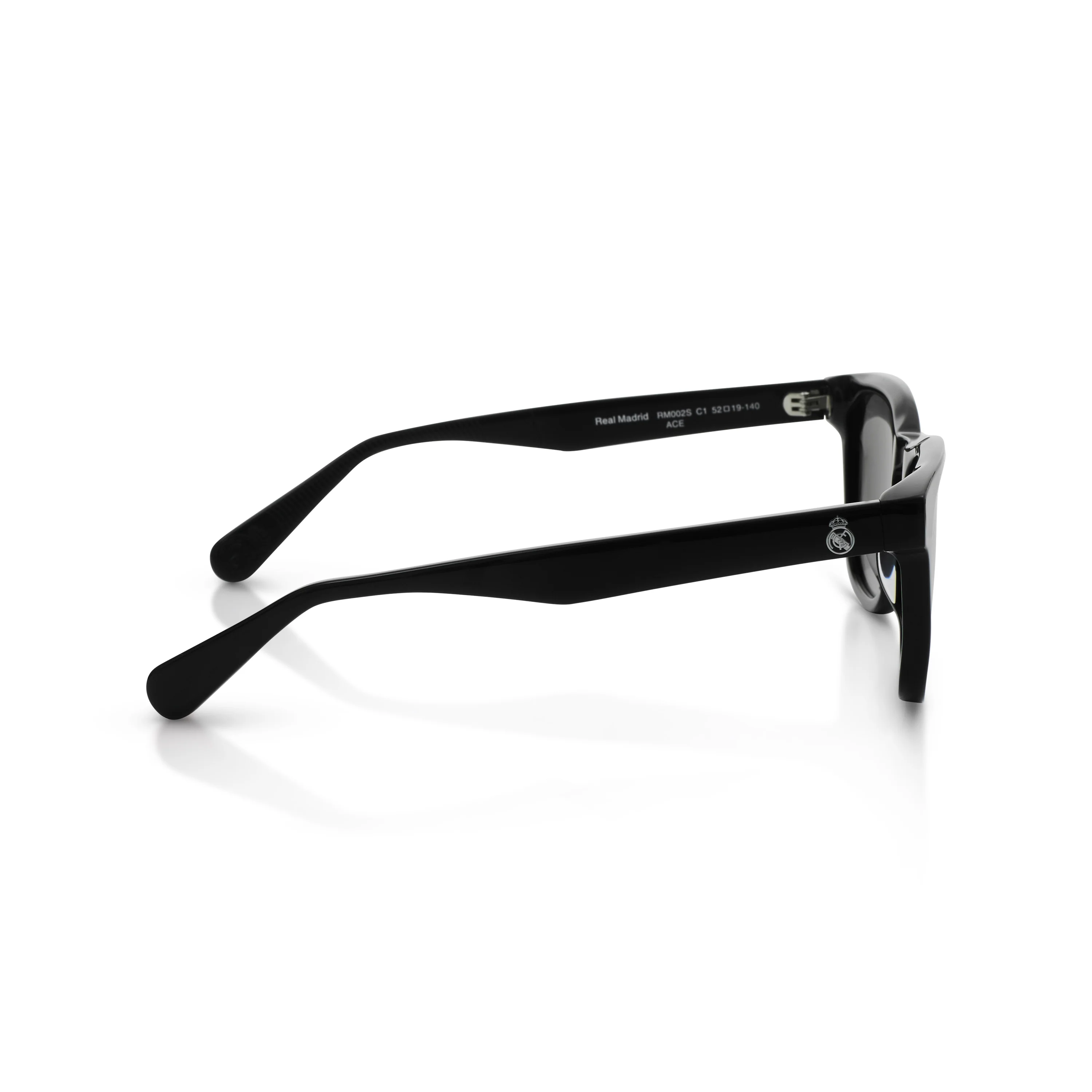 Gafas de Sol Redondas Real Madrid Acetato Negras - Image 6