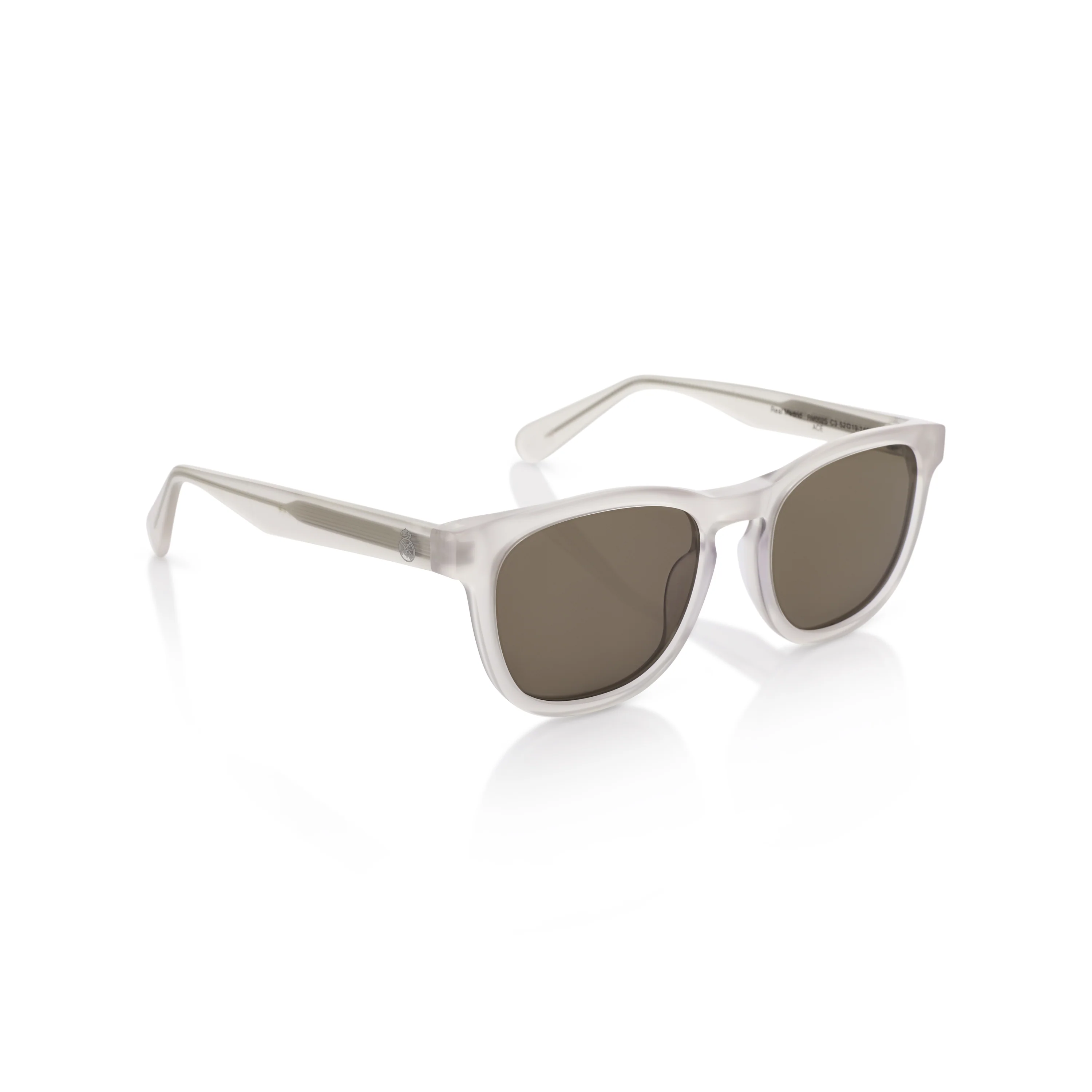 Gafas de Sol Redondas Real Madrid Acetato Blancas - Image 4