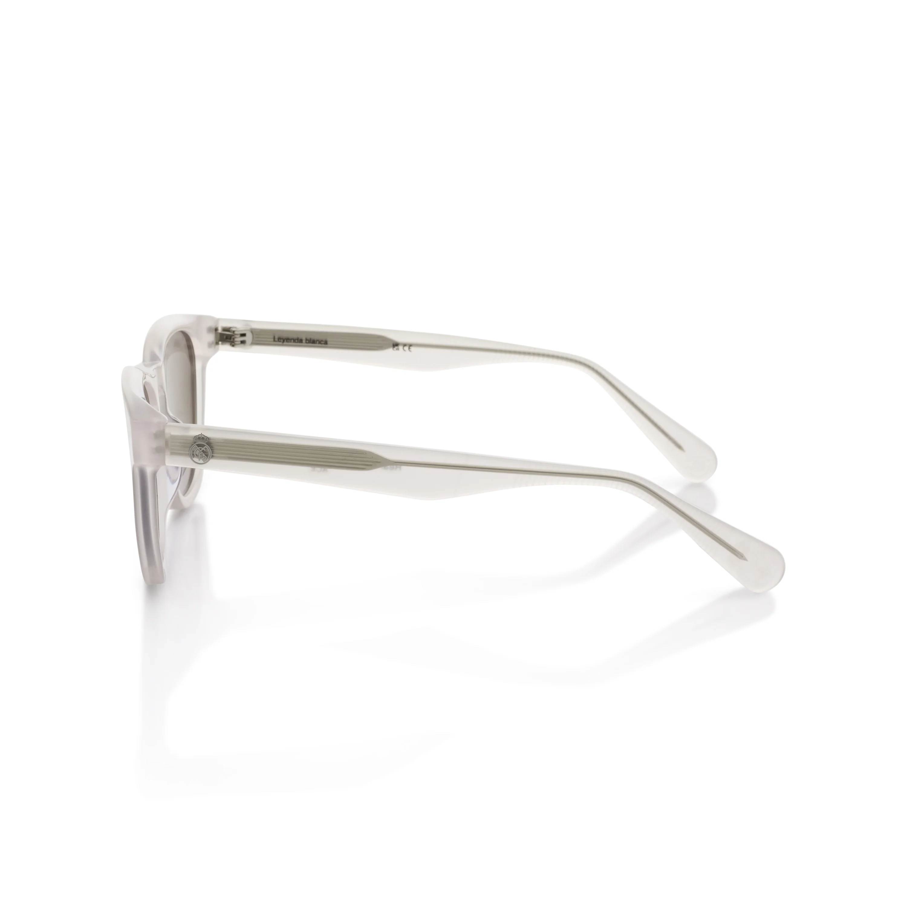 Gafas de Sol Redondas Real Madrid Acetato Blancas - Image 7