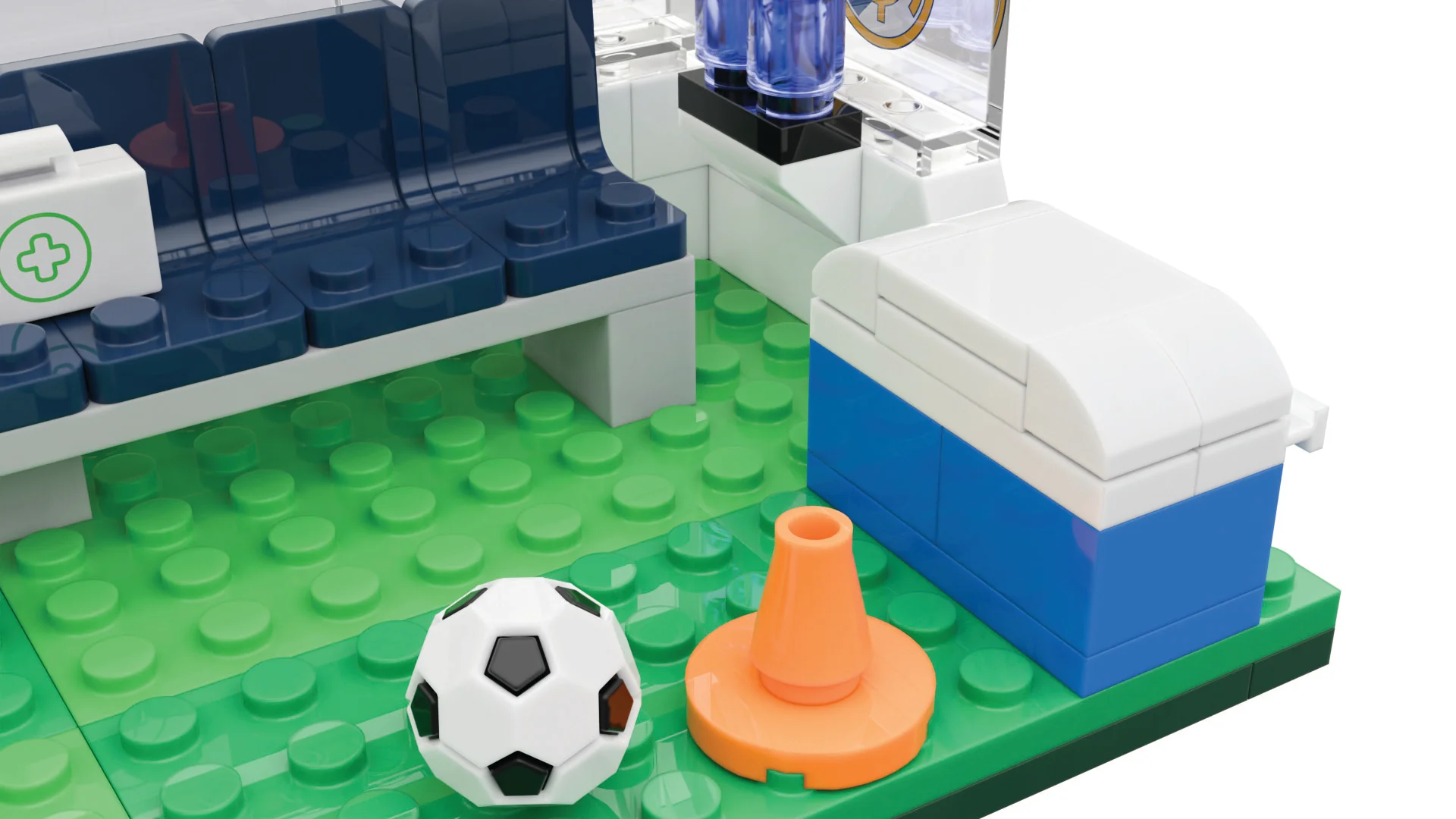 Set Puzzle Banquillo Estadio 186 Piezas - Image 4