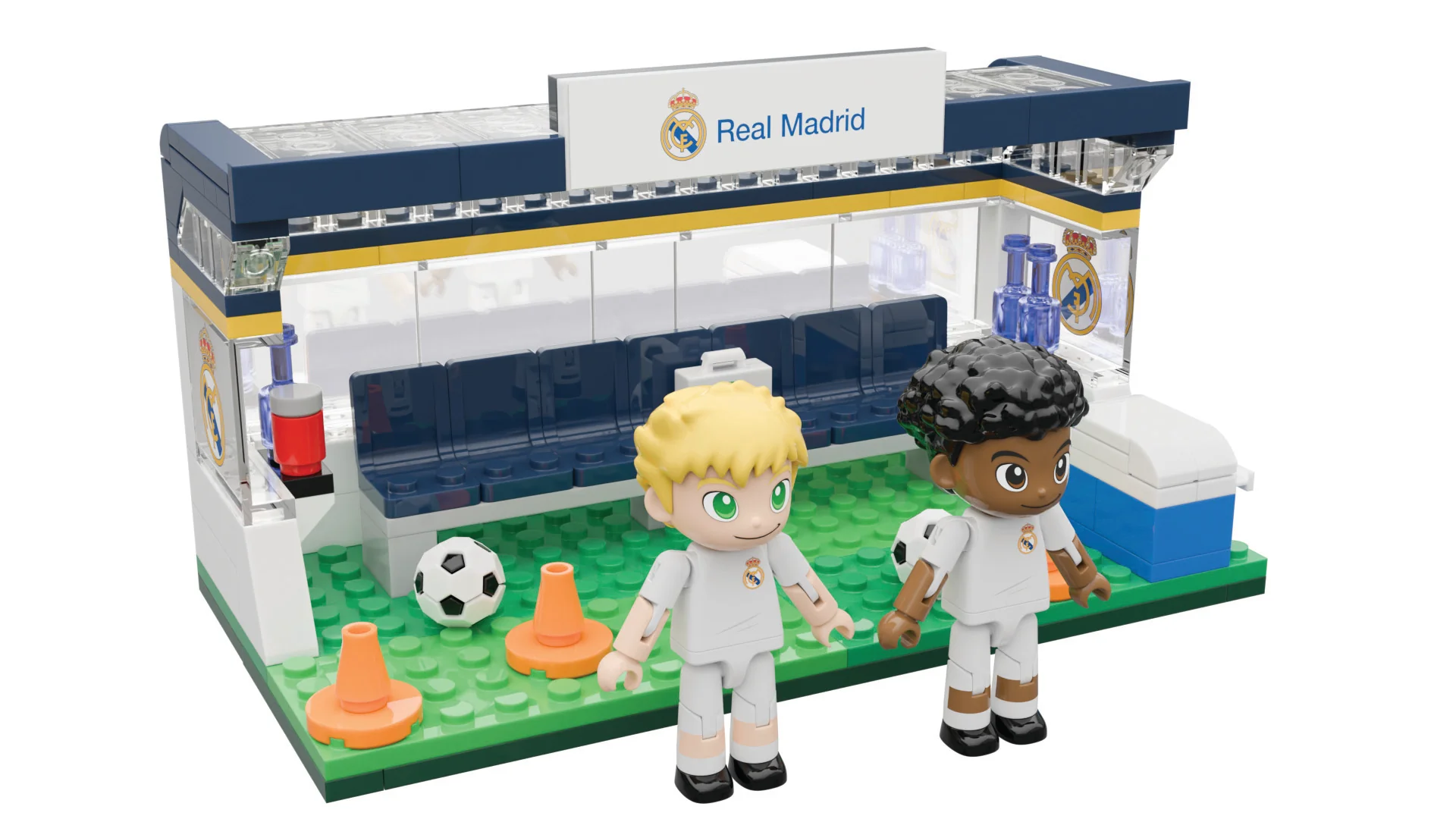 Set Puzzle Banquillo Estadio 186 Piezas - Image 6