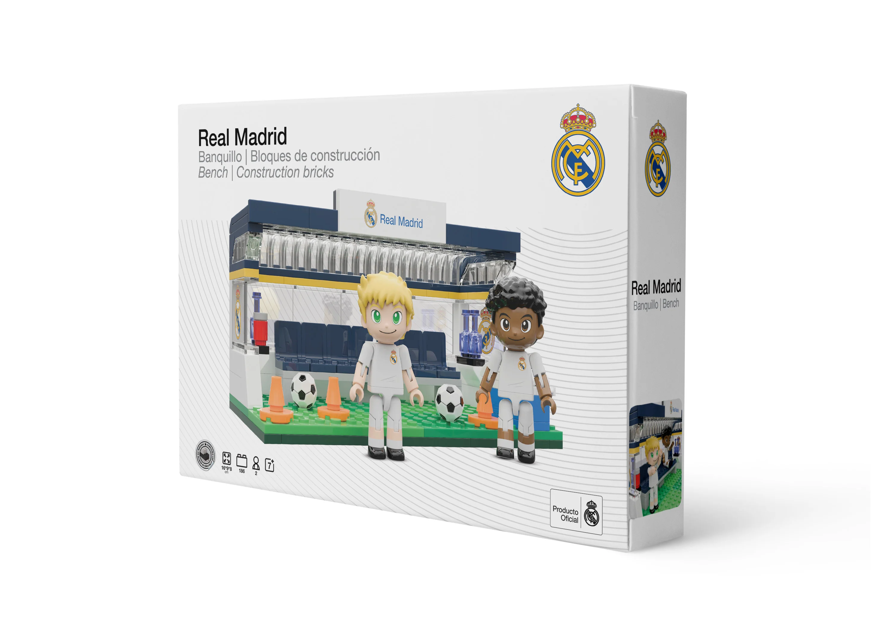 Set Puzzle Banquillo Estadio 186 Piezas - Image 7