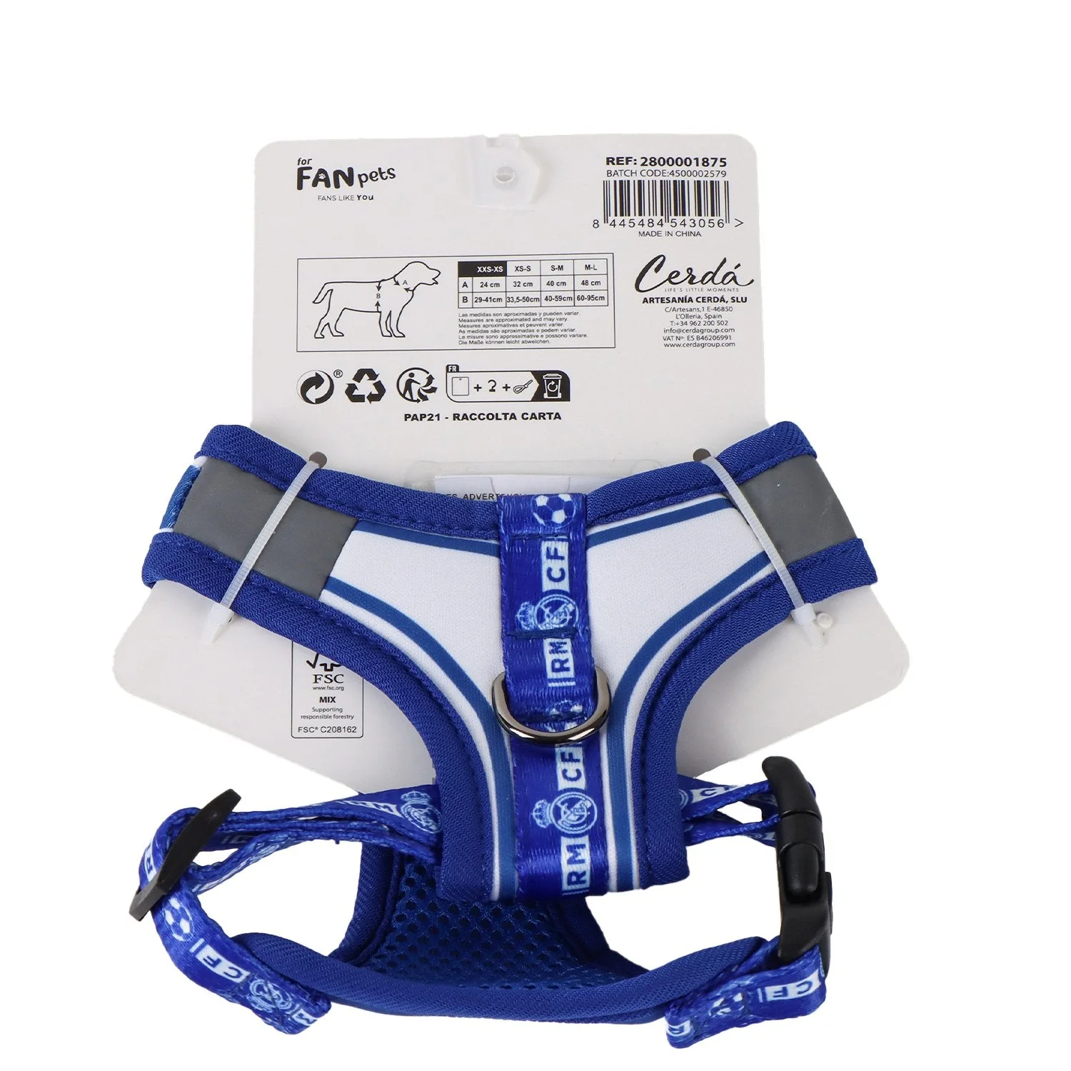 Arnés Perro XXS Azul - Image 4