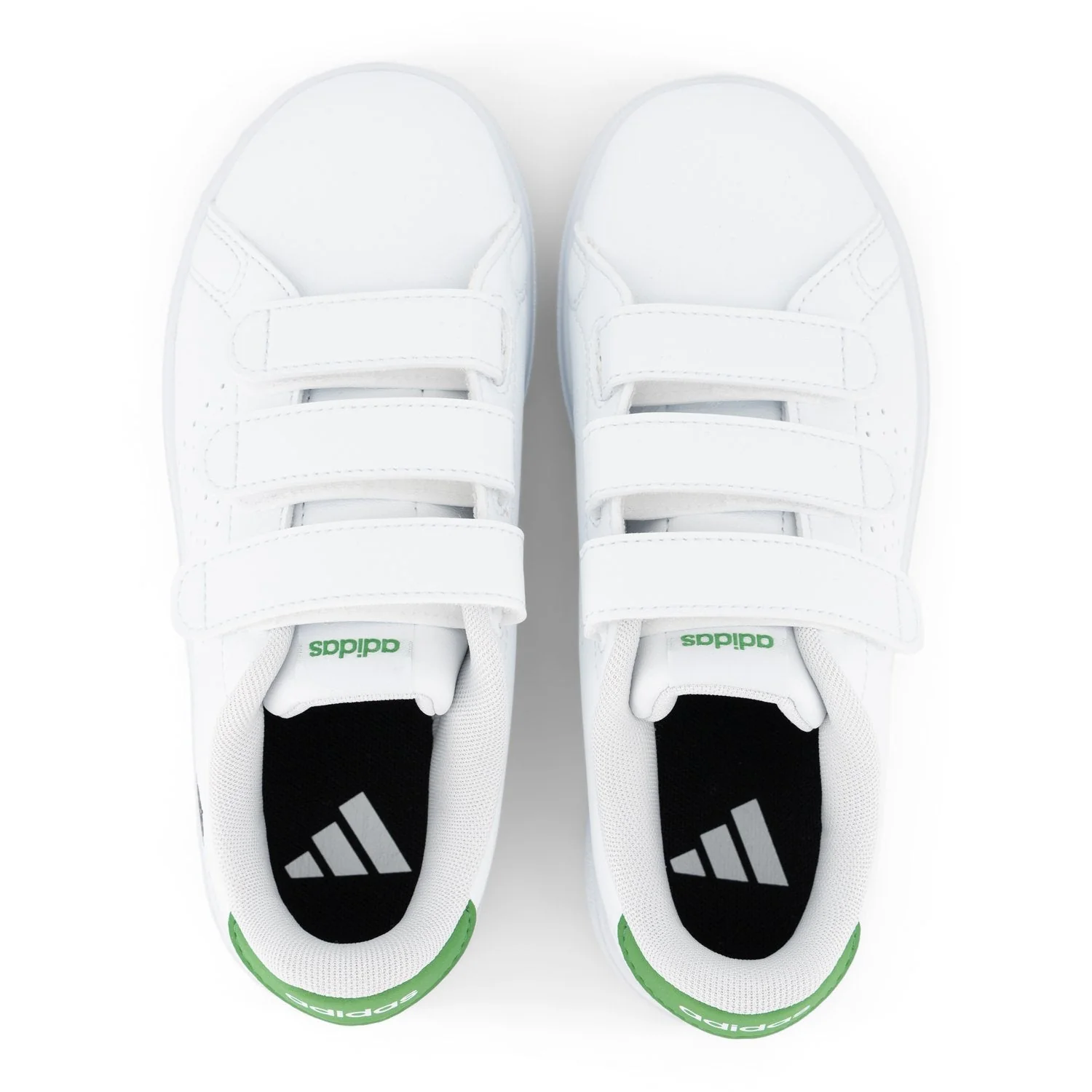 Zapatillas Niño adidas Advantage 2.0 Blanco/Verde - Image 5
