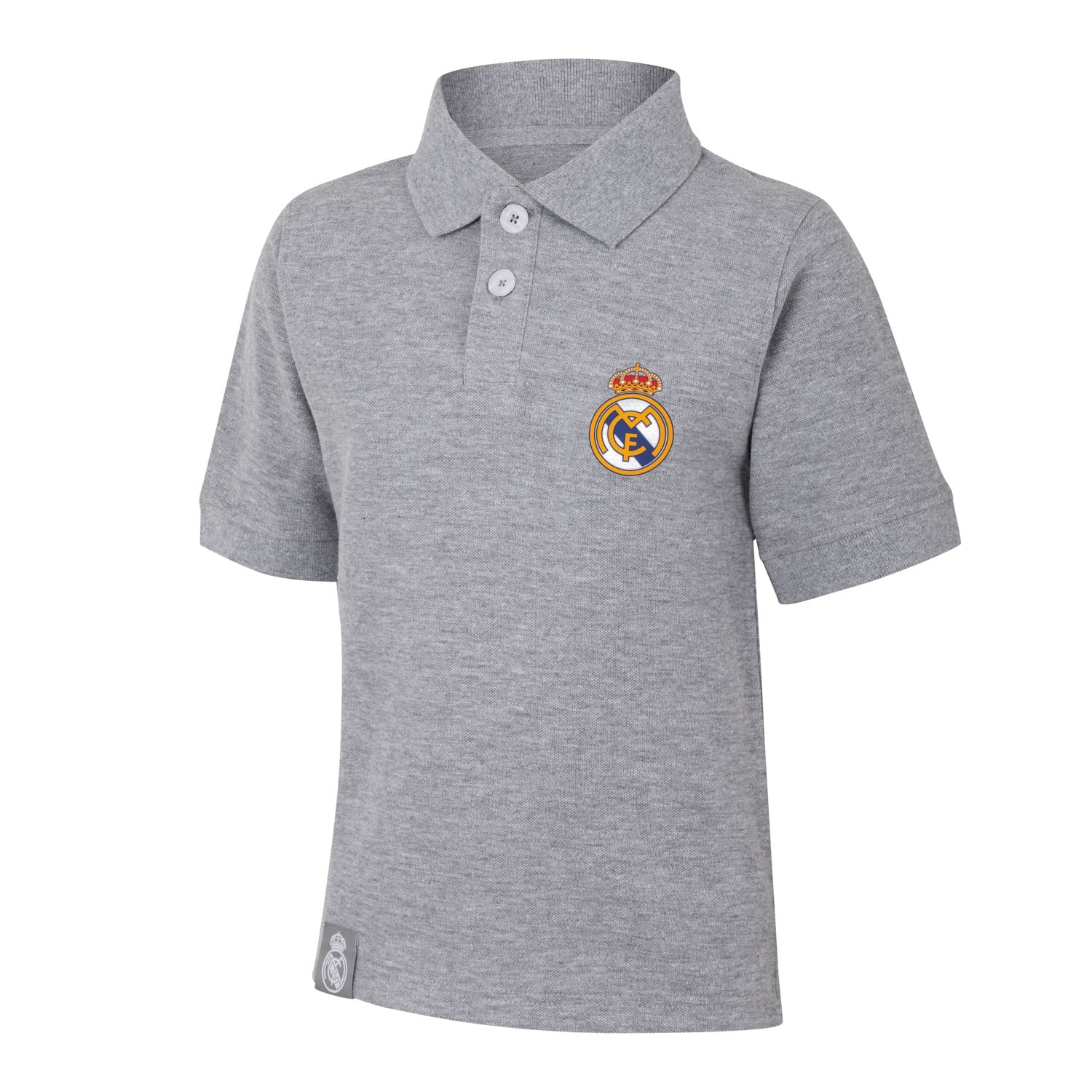 Polo Niño Essentials Gris Claro