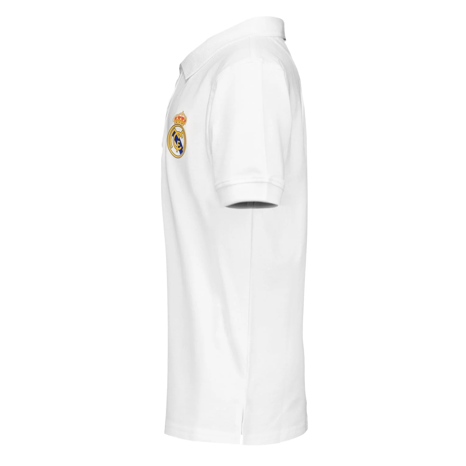 Polo Niños ECO Essentials Real Madrid Escudo Color Blanco - Image 3