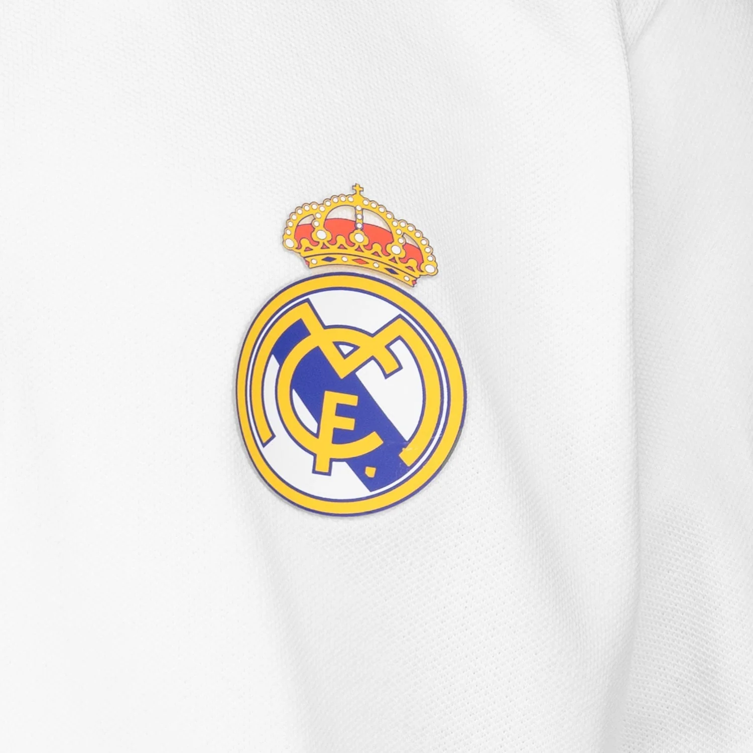Polo Niños ECO Essentials Real Madrid Escudo Color Blanco - Image 5
