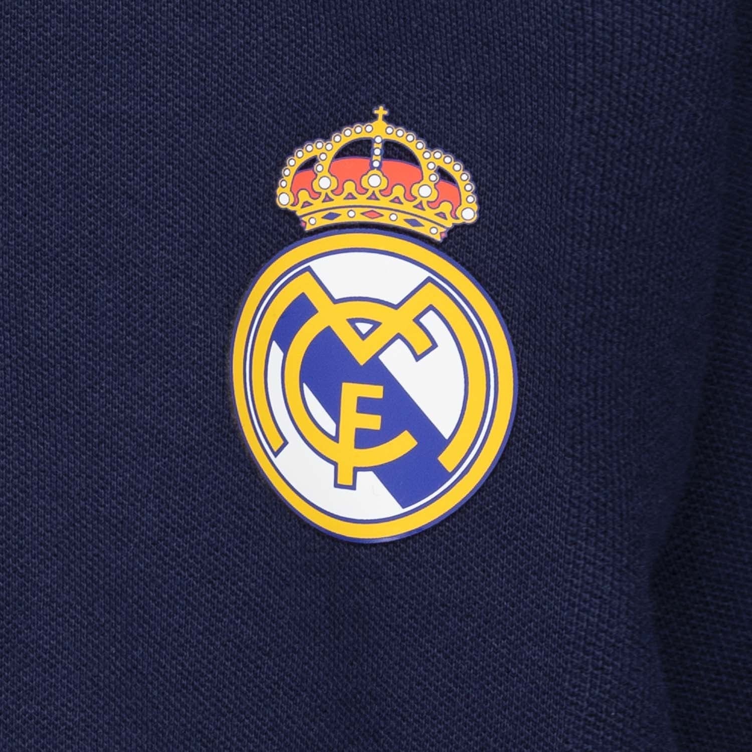 Polo Niños ECO Essentials Real Madrid Escudo Color Azul - Image 4